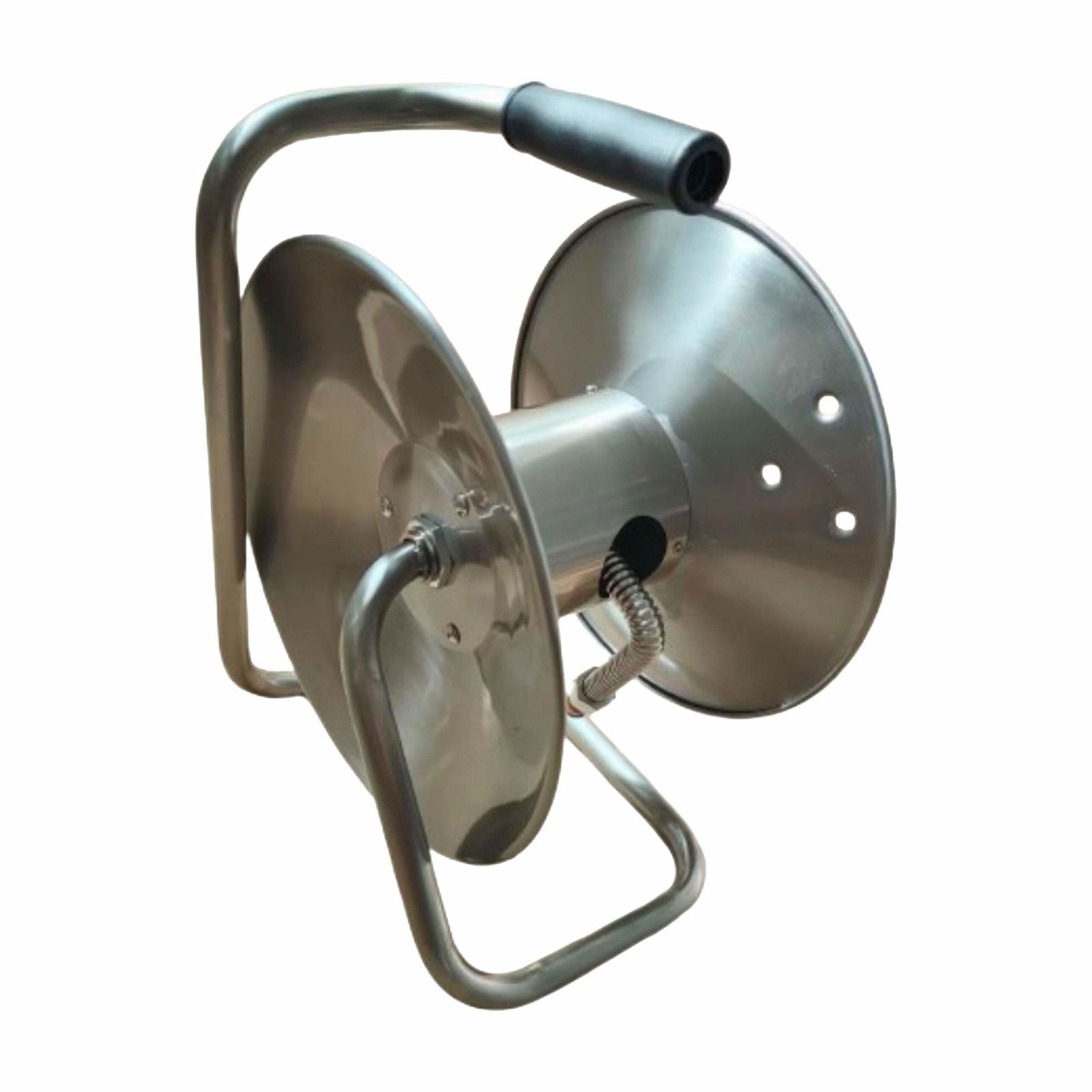 Väggmonterad slangvinda i rostfritt stål – Inga veck | Hem & Hobby | Pryloteket