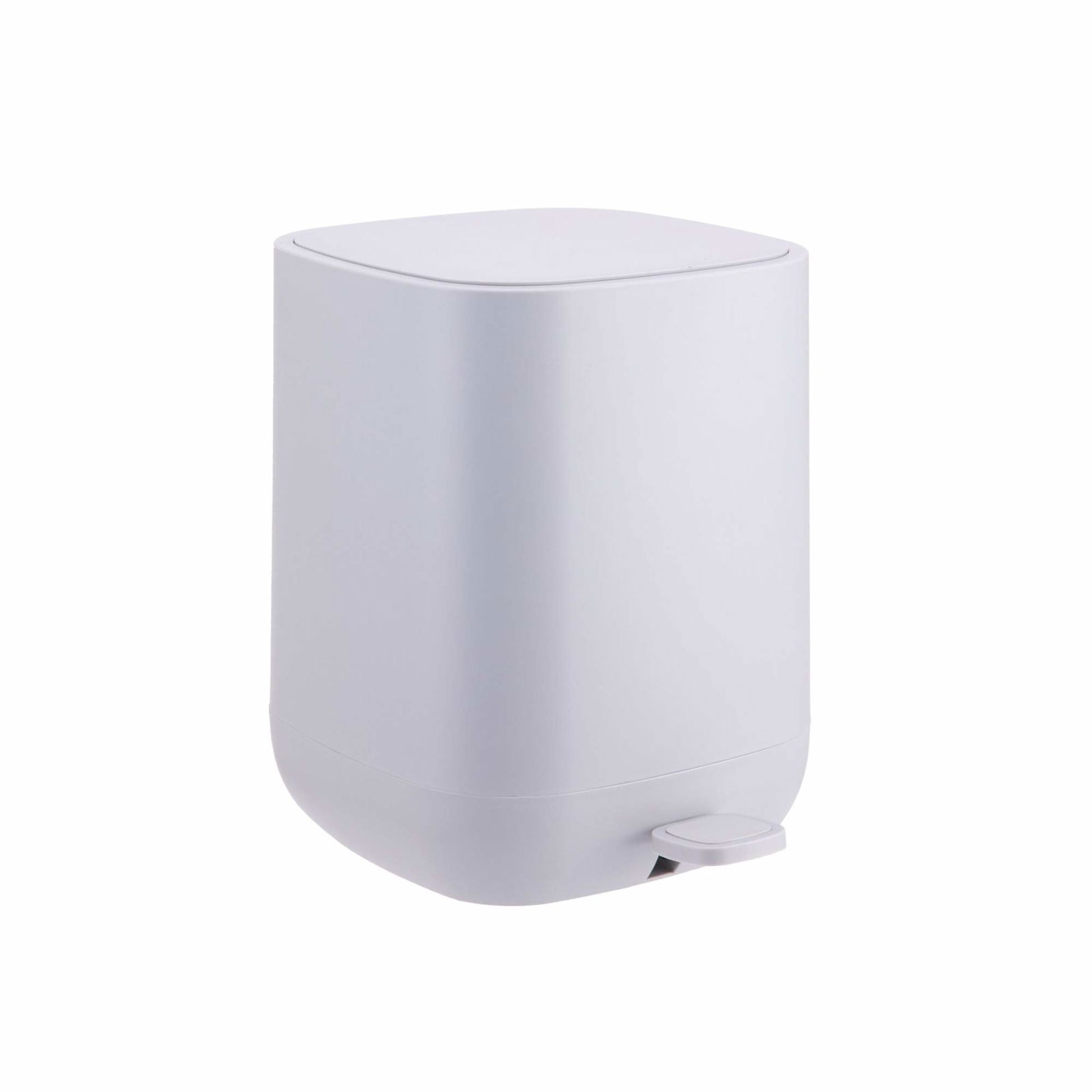 9L firkantet pedalspand – håndfri, blødt lukkende låg