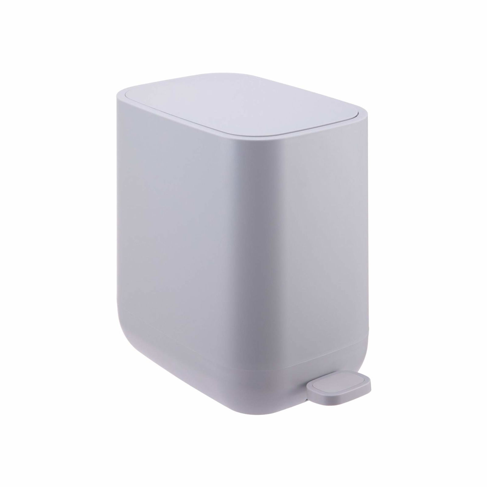 7L firkantet pedalspand – blødlukning, nem tømning