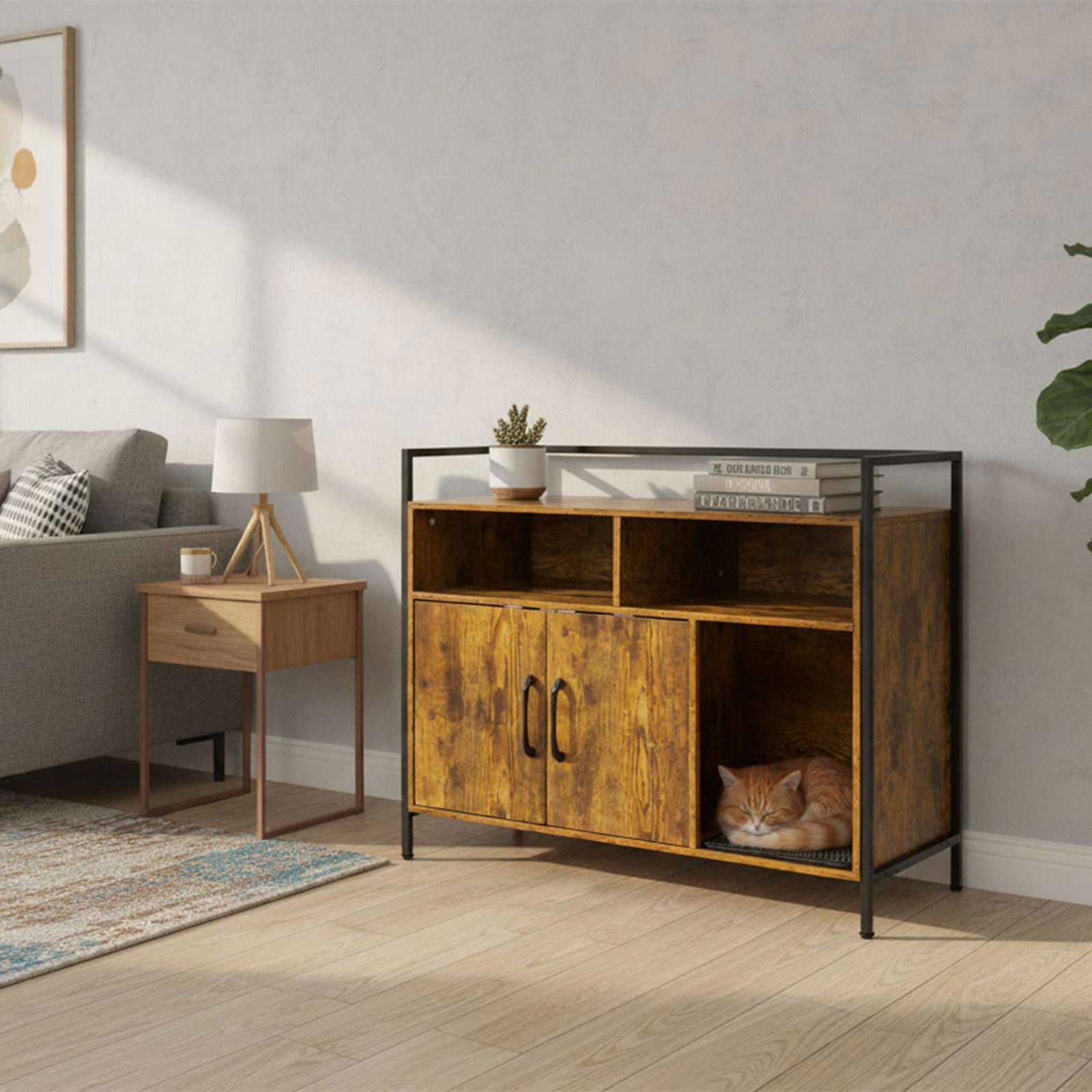 Kattsandskåp – Modern design, extra förvaring | Hem & Hobby | Pryloteket