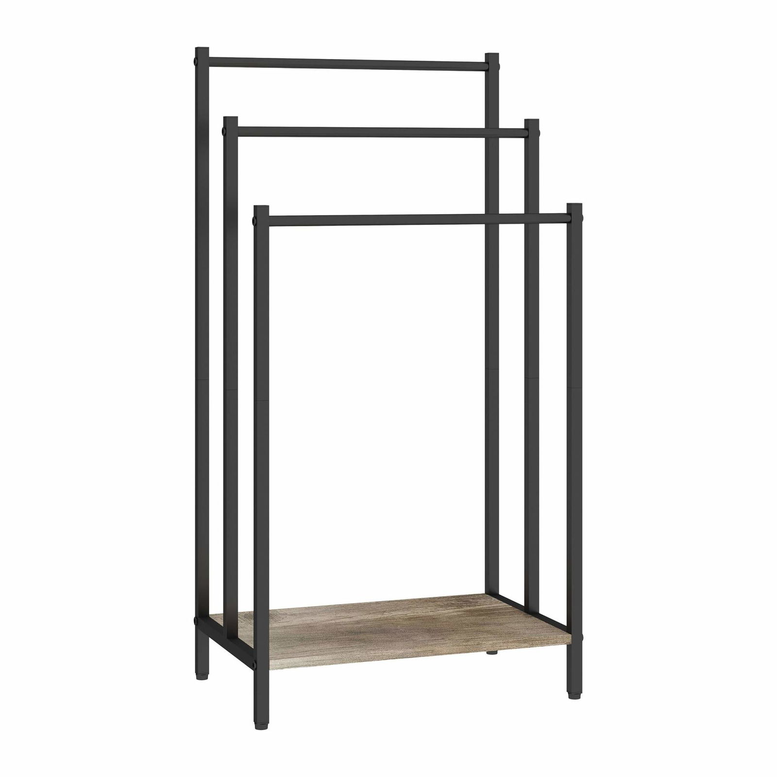 Handdukshängare med hyllplan – Fristående, metallram | Hem & Hobby | Pryloteket