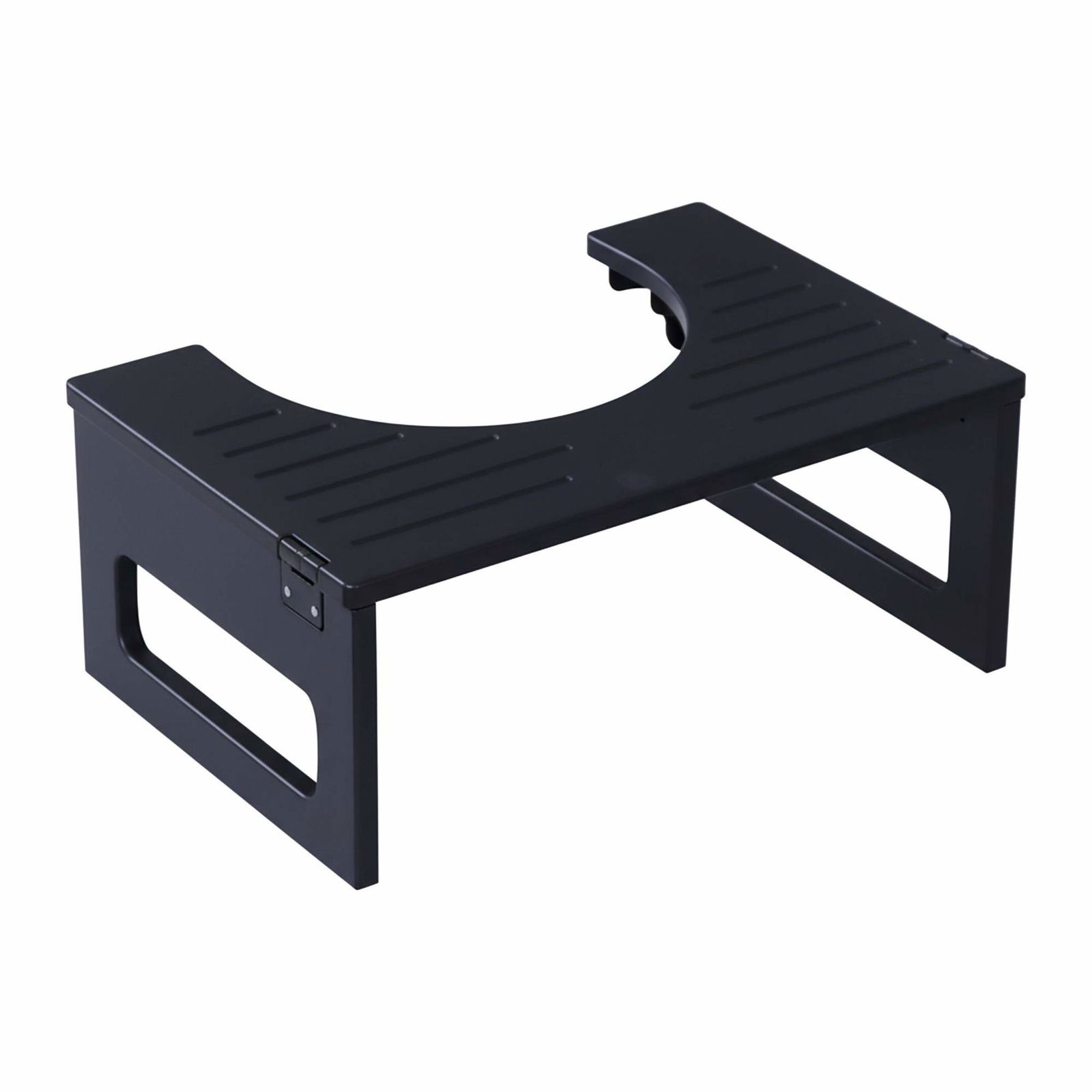 Sammenklappelig bambus toiletskammel – Skridsikkert, kompakt design