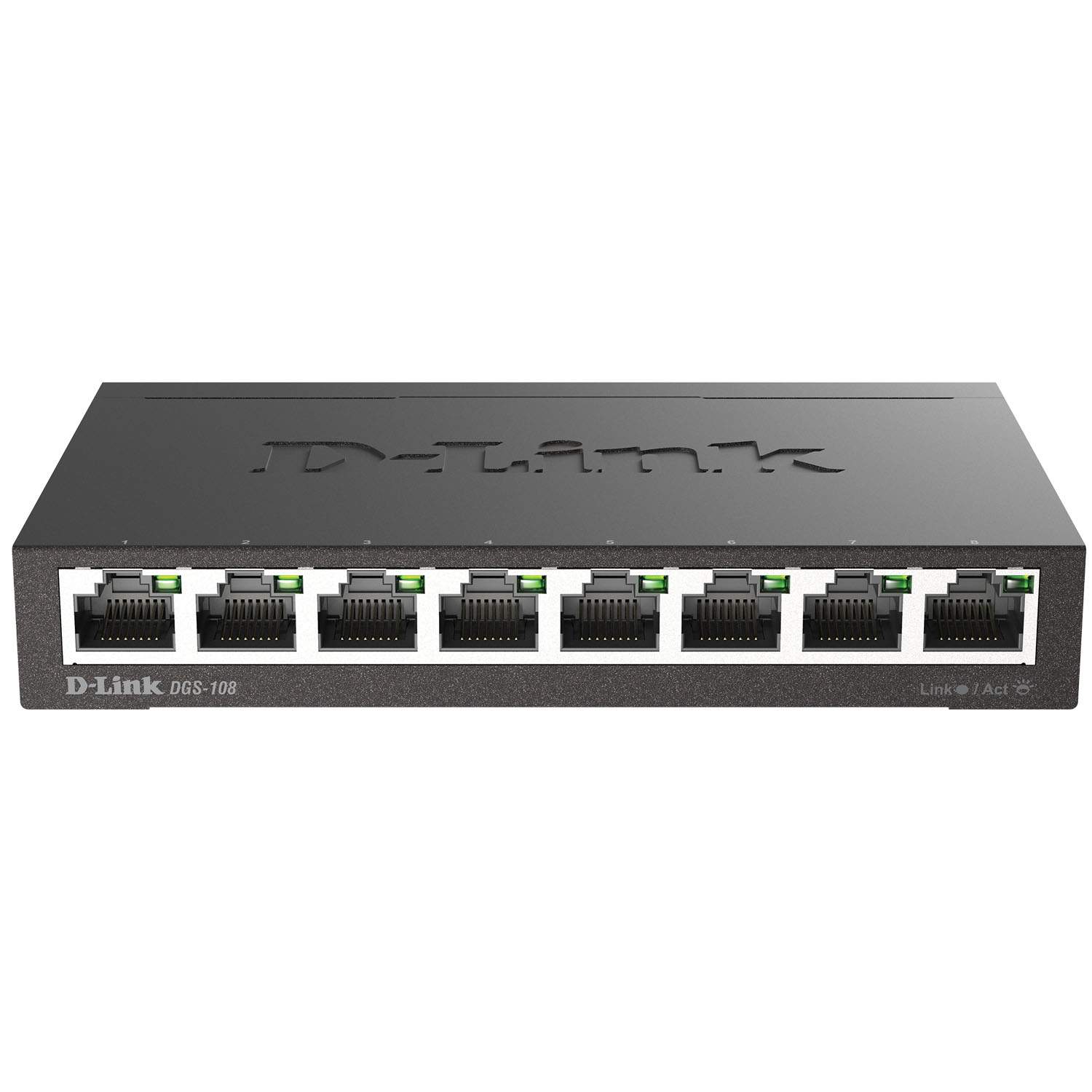 8-portars Gigabit-switch – Kompakt nätverk med hög hastighet | Hem & Hobby | Pryloteket