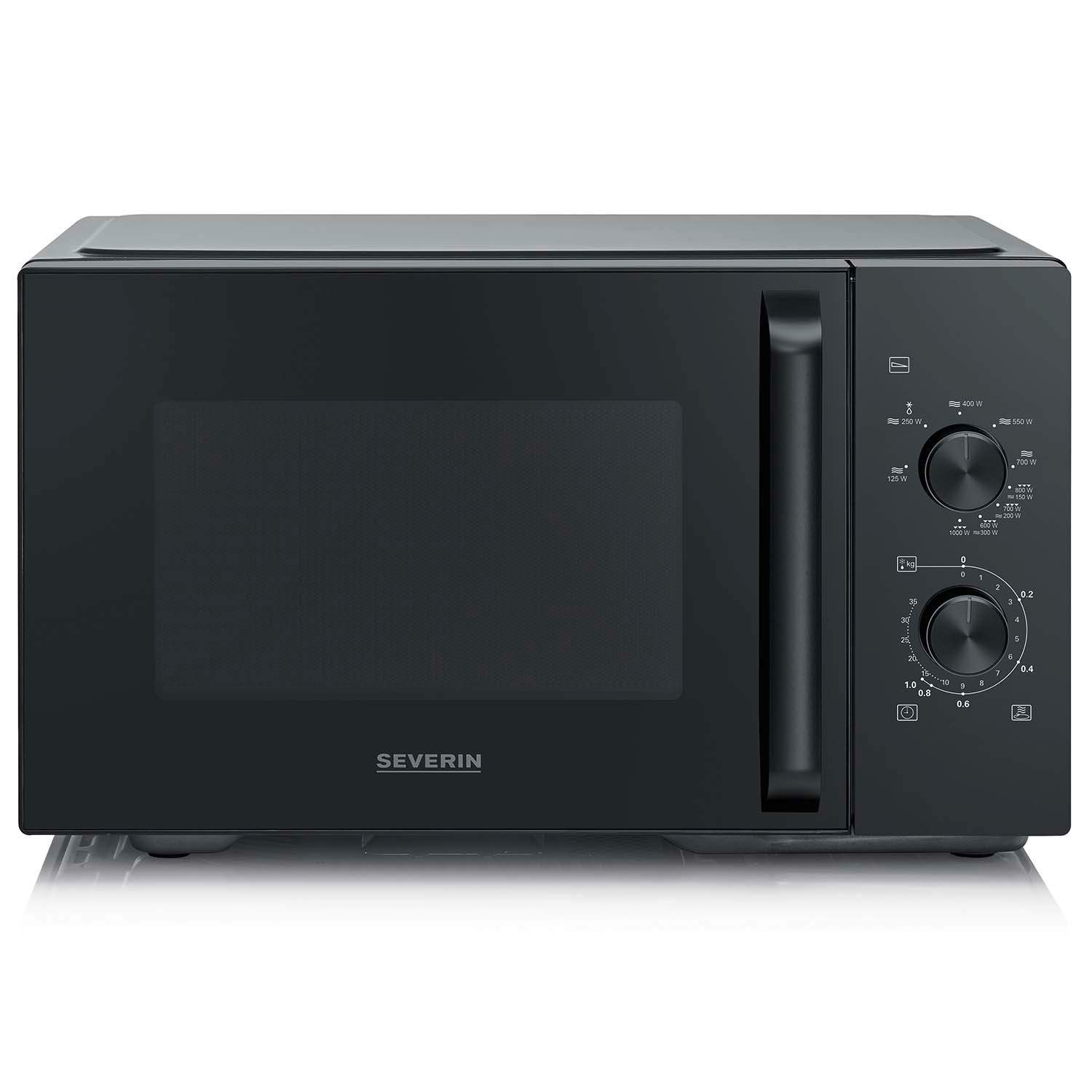 Mikrobølgeovn med grillfunktion, 20L 1000W