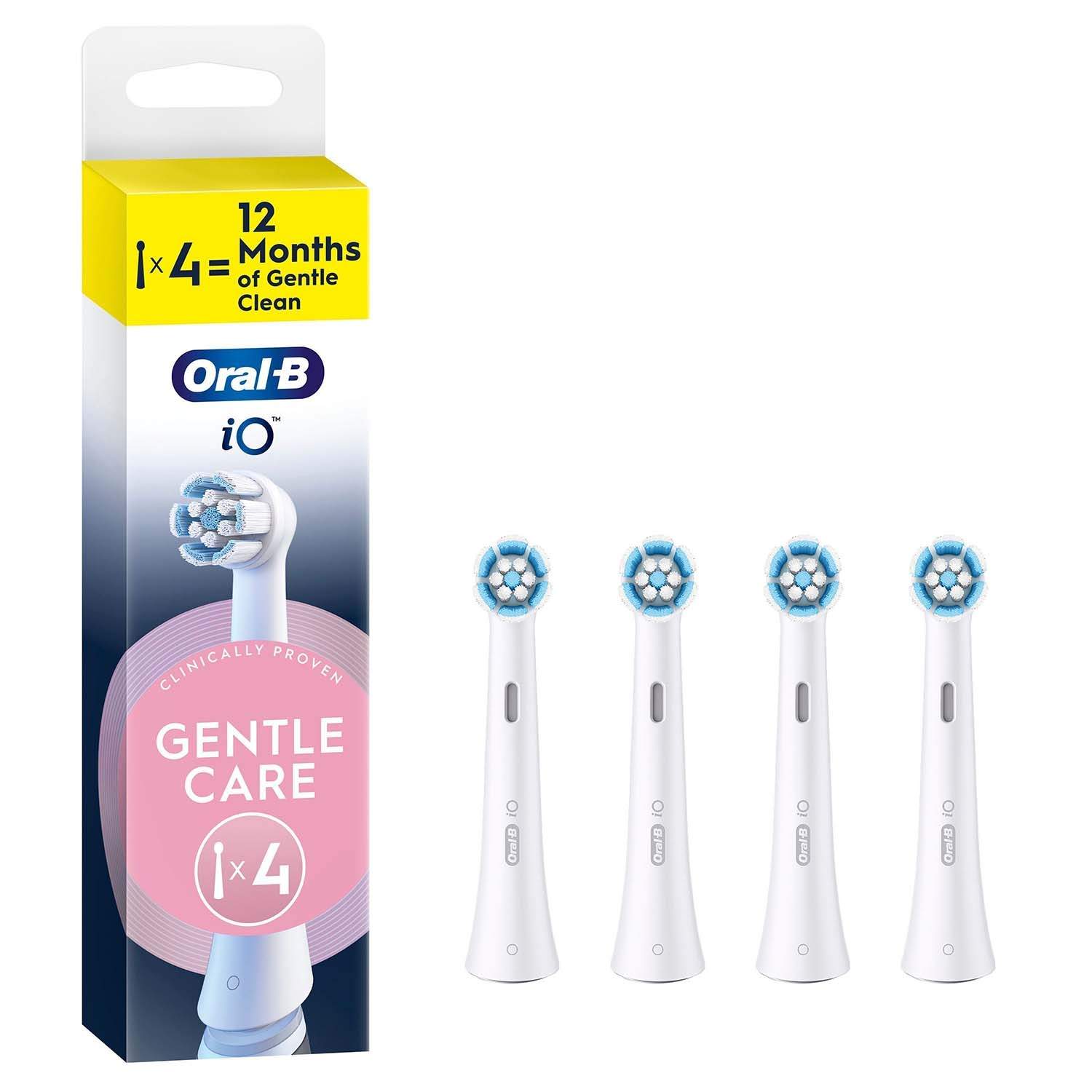 Tandborsthuvuden iO Gentle Care, 4-pack | Hem & Hobby | Pryloteket
