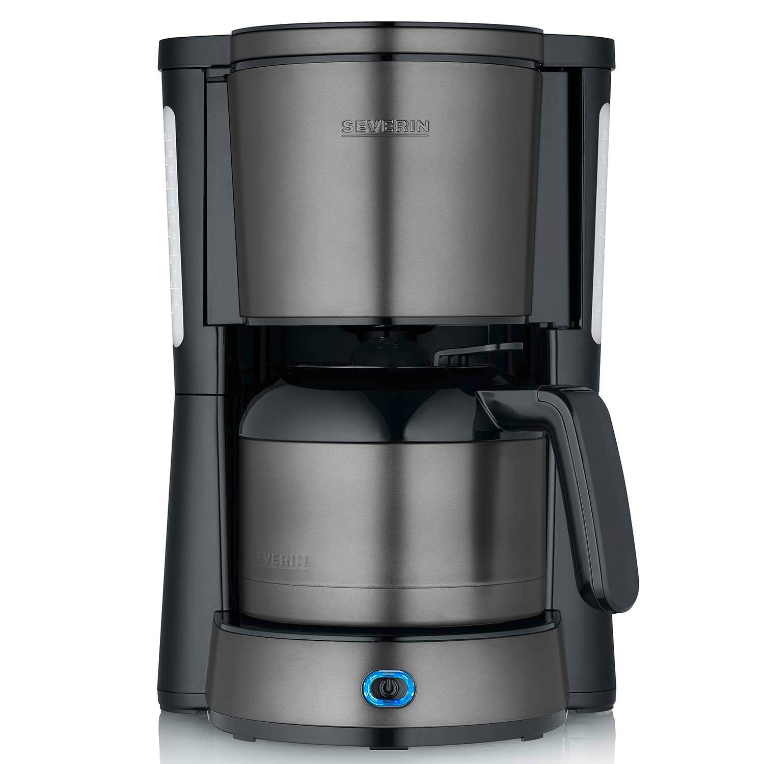 Kaffebryggare, mörk rostfri, 1000W kapacitet | Hem & Hobby | Pryloteket