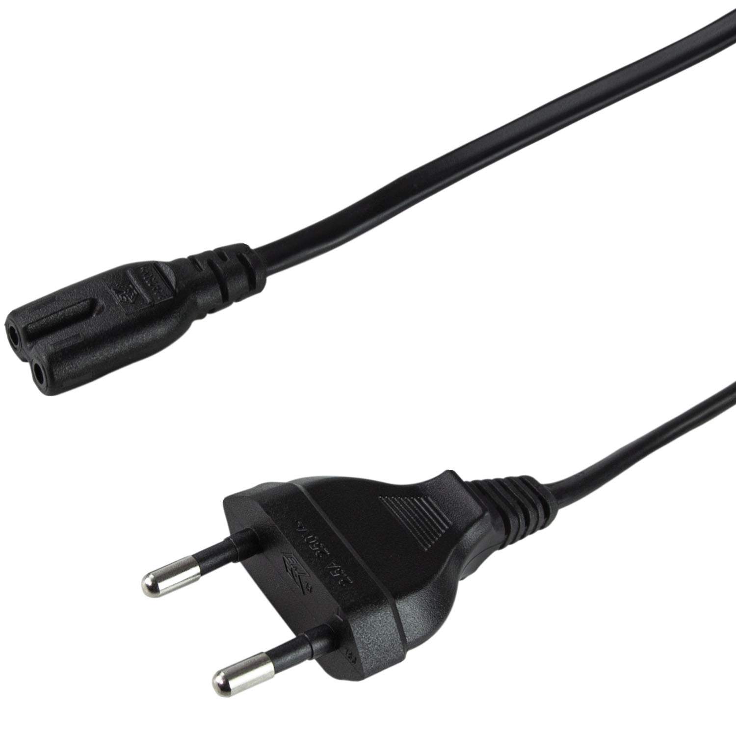 Euro-strömkabel till C7, 5m, svart | Hem & Hobby | Pryloteket
