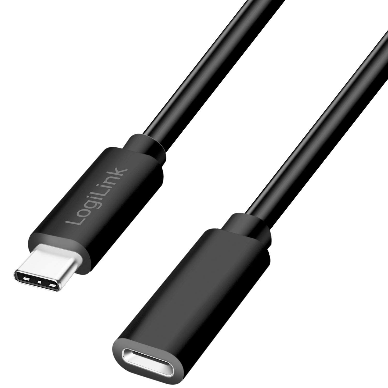 USB-C forlængerkabel 60W 3m sort