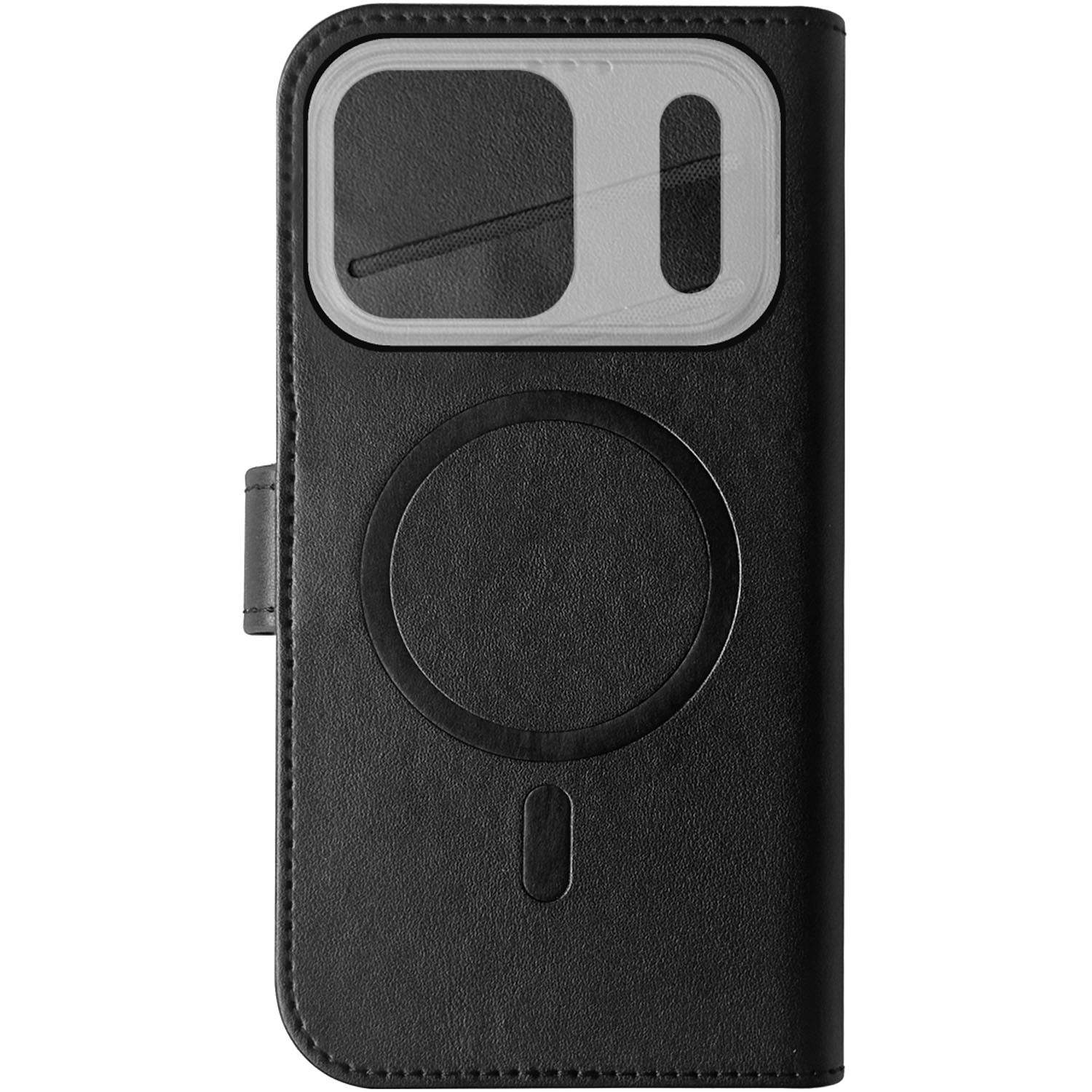 iPhone 17 Pro Max plånboksfodral, MagSafe-kompatibelt, svart | Hem & Hobby | Pryloteket