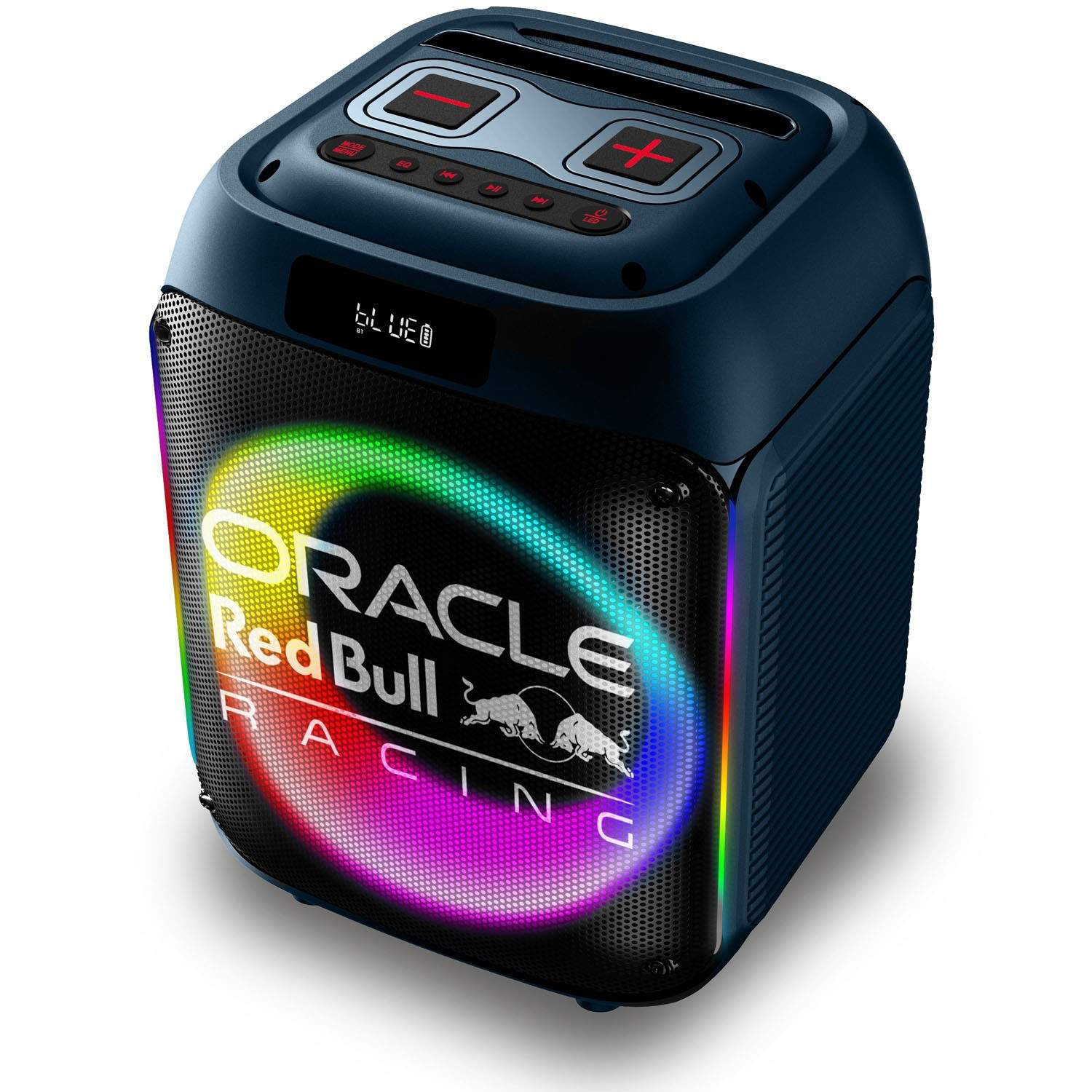 Bluetooth-festhøjttaler, RGB-lys, 40W, blå billede