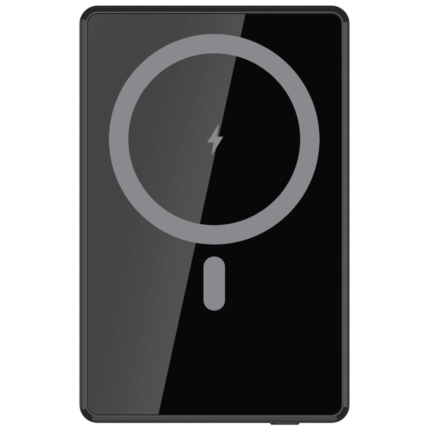 Powerbank 5000mAh 15W MagSafe-kompatibel Svart | Hem & Hobby | Pryloteket