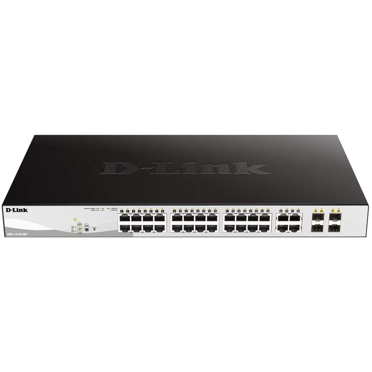 28-ports Gigabit PoE Smart Administreret Switch billede