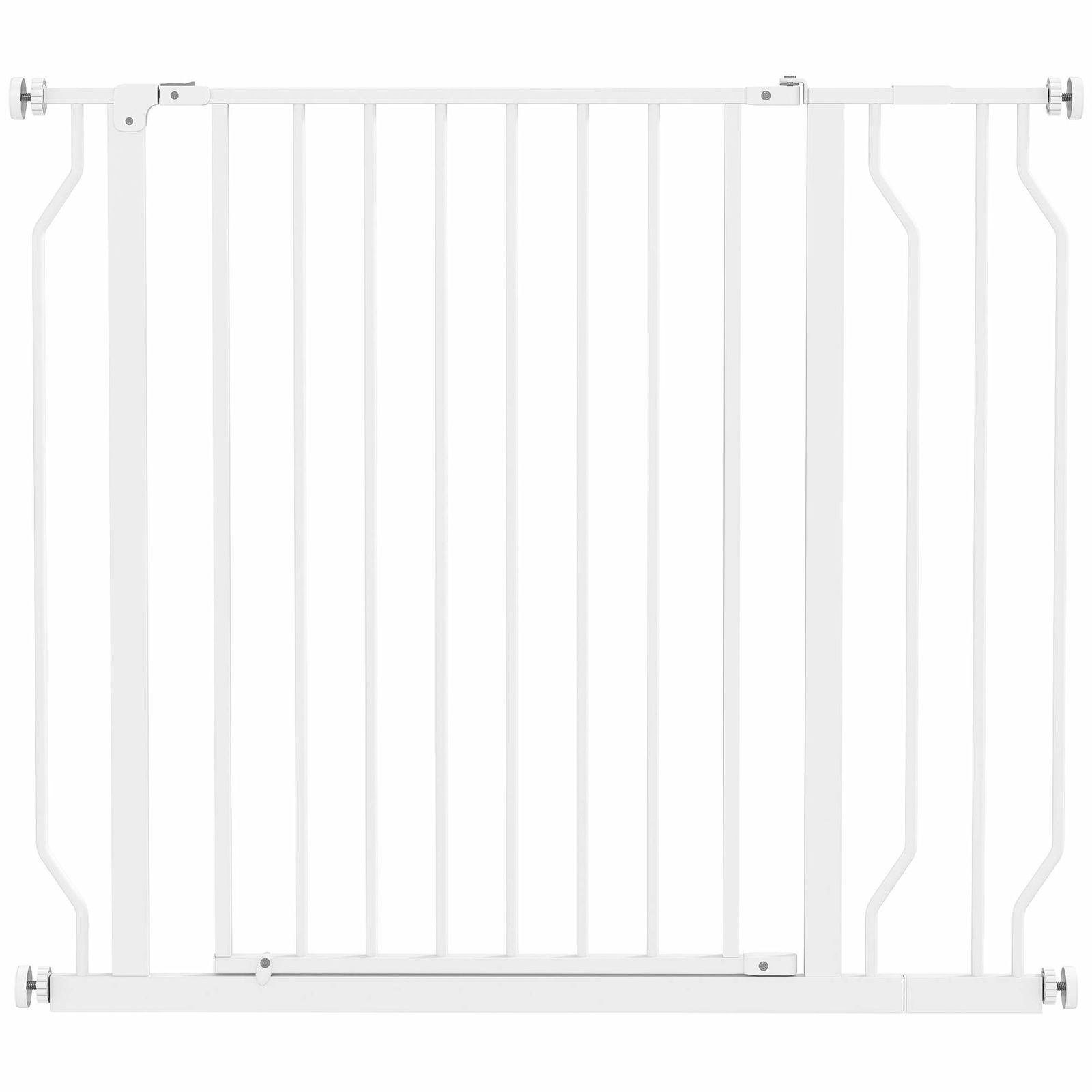Säkerhetsgrind för husdjur – justerbar, tvåvägsöppning, 75–95 cm | Hem & Hobby | Pryloteket