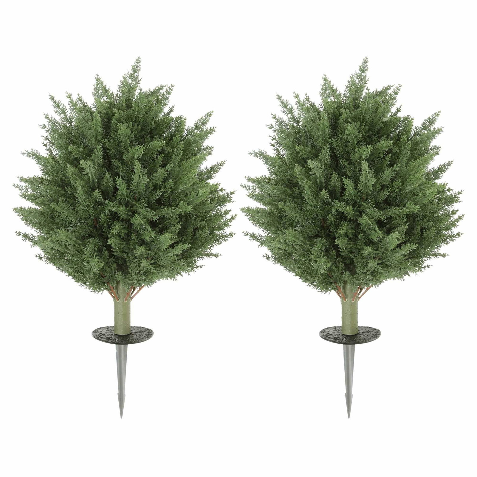 Kunstige cypressplanter – UV-resistente, 387 blade, 60 cm