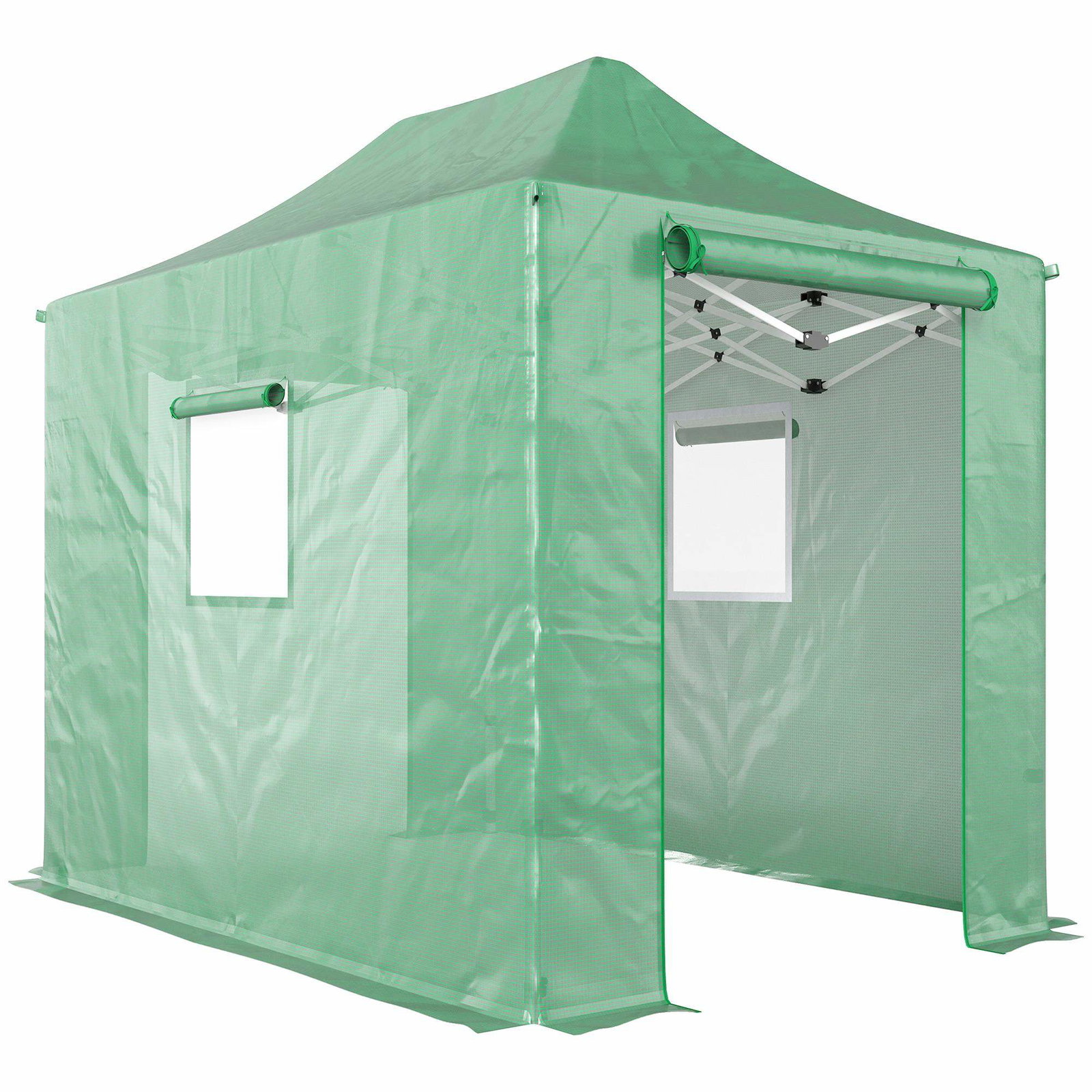 Pop-up drivhus, foldbart 200x300x270 cm, UV-beskyttet