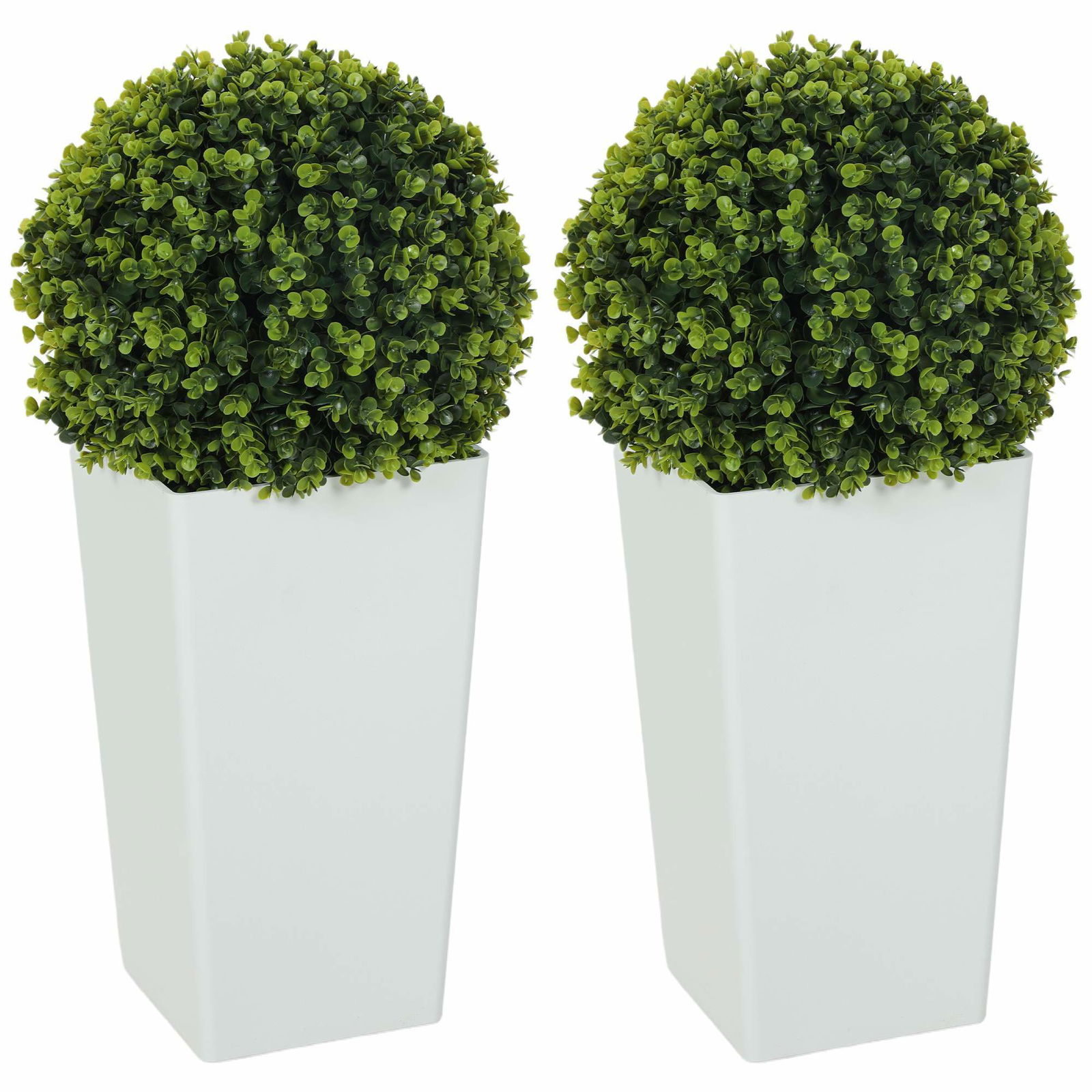 Kunstige eukalyptuskugler – UV-beskyttet, 65 cm, grøn