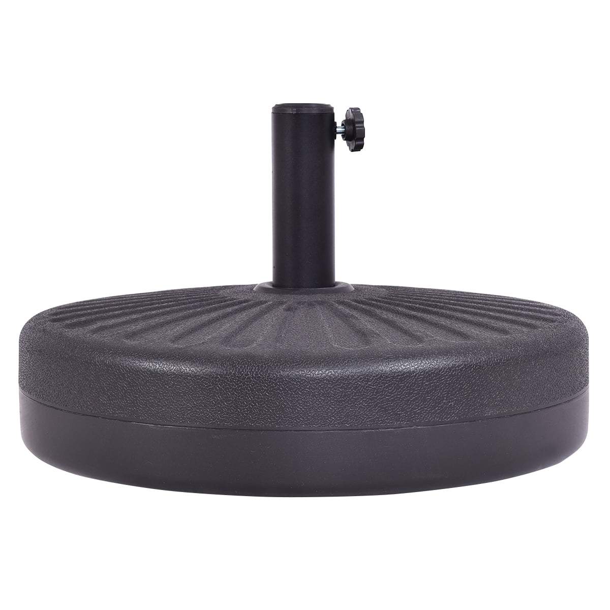 Rund 23L fyldelig paraplyfod – Holdbar HDPE og stål