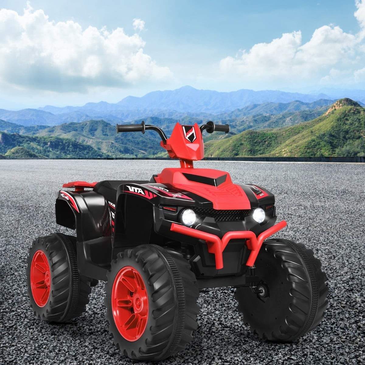 12V Børne El-ATV – Musik, Lys, Sikker Kørsel