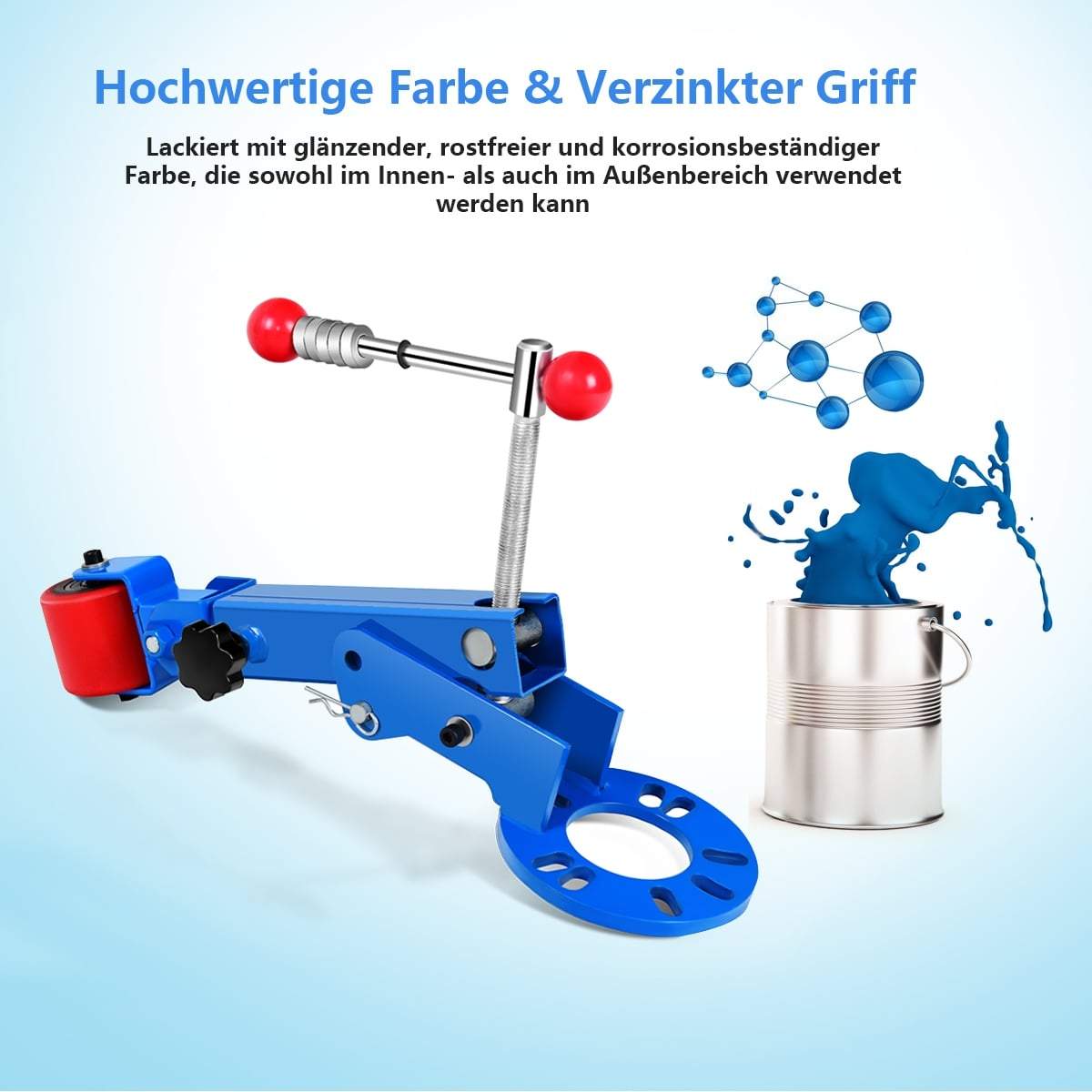 Skærmrulleværktøj – Justerbart, Holdbart Metal, Nem Betjening