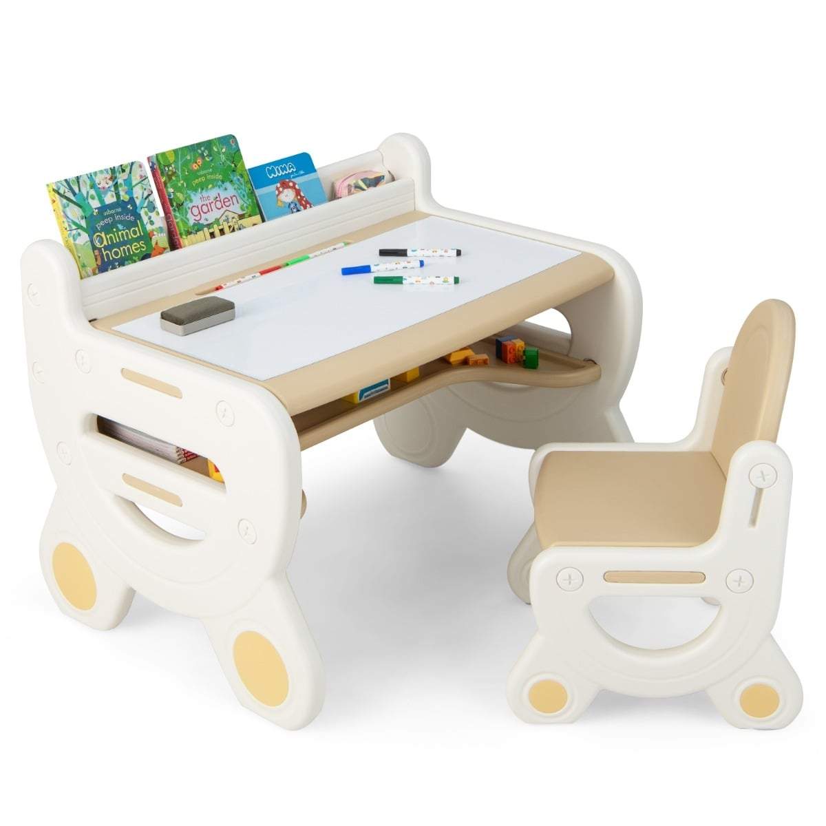 Justerbart ritbord med förvaring för barn | Hem & Hobby | Pryloteket