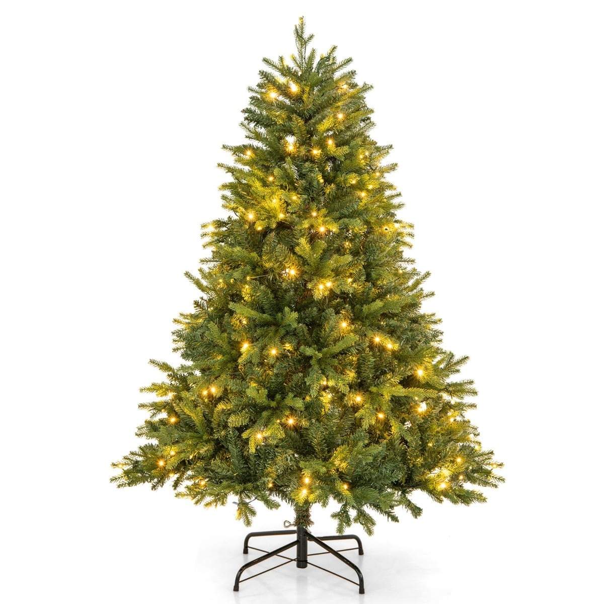 150 cm konstgjord julgran med 250 LED-lampor | Hem & Hobby | Pryloteket
