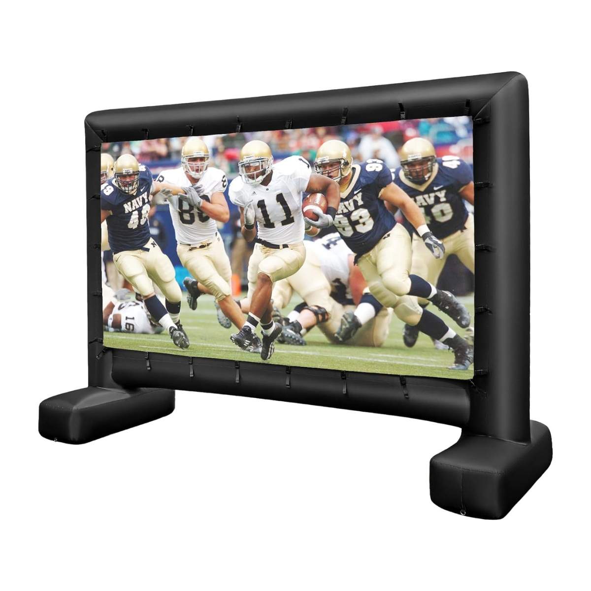 147-tommer oppustelig projektorlærred – 4K HD, dobbeltsidet