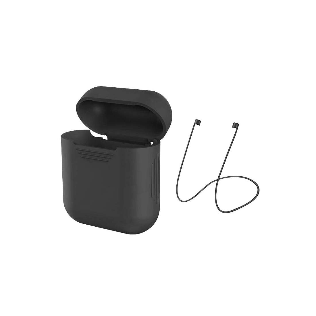 Skydd för Airpods - Svart | Elektronik - Ljud & Bild - Hörlurar & Headset - Hörlurs- & Headset Tillbehör - Airpodtillbehör | Pryloteket