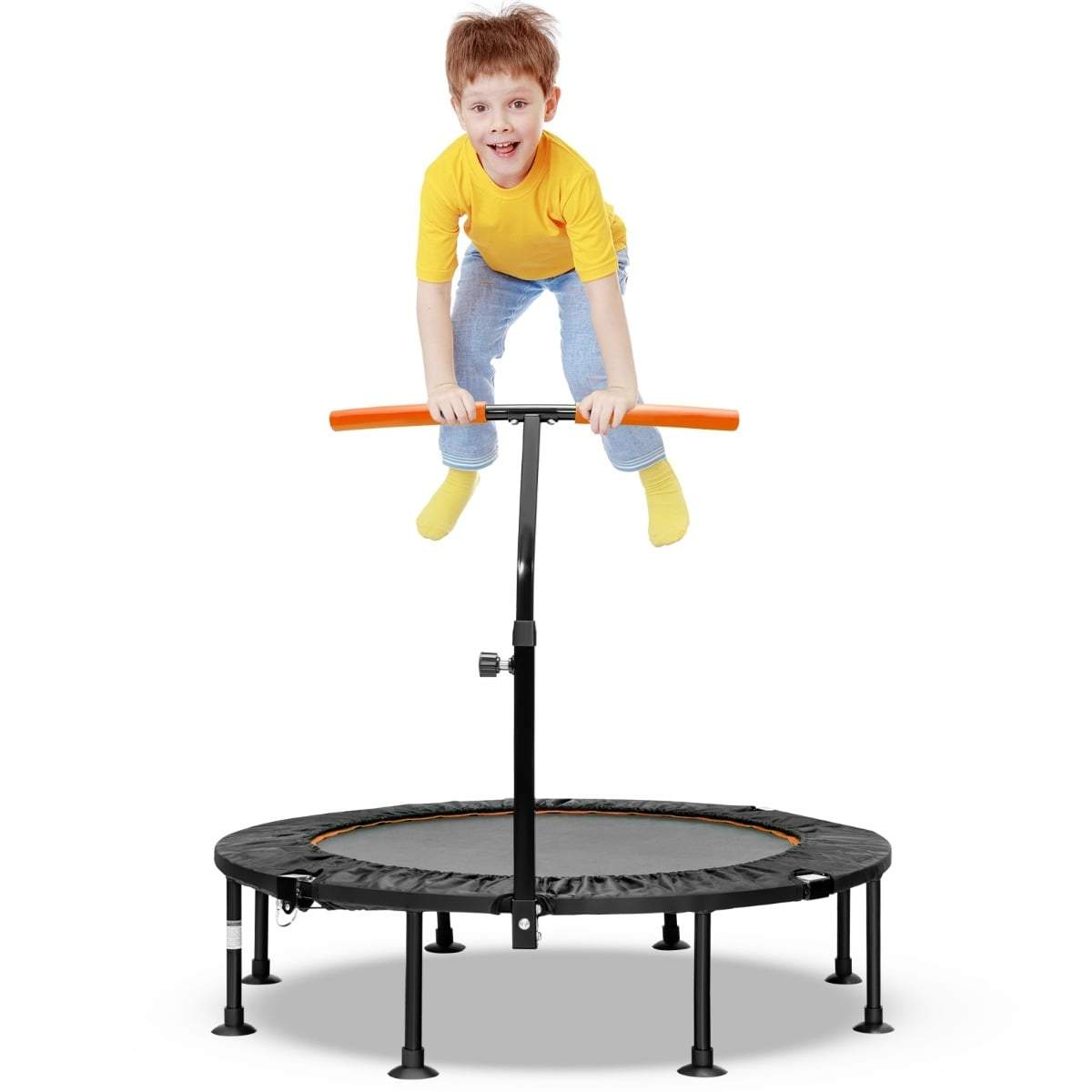 Mini-trampolin med justerbart handtag – hopfällbar, hållbar | Hem & Hobby | Pryloteket