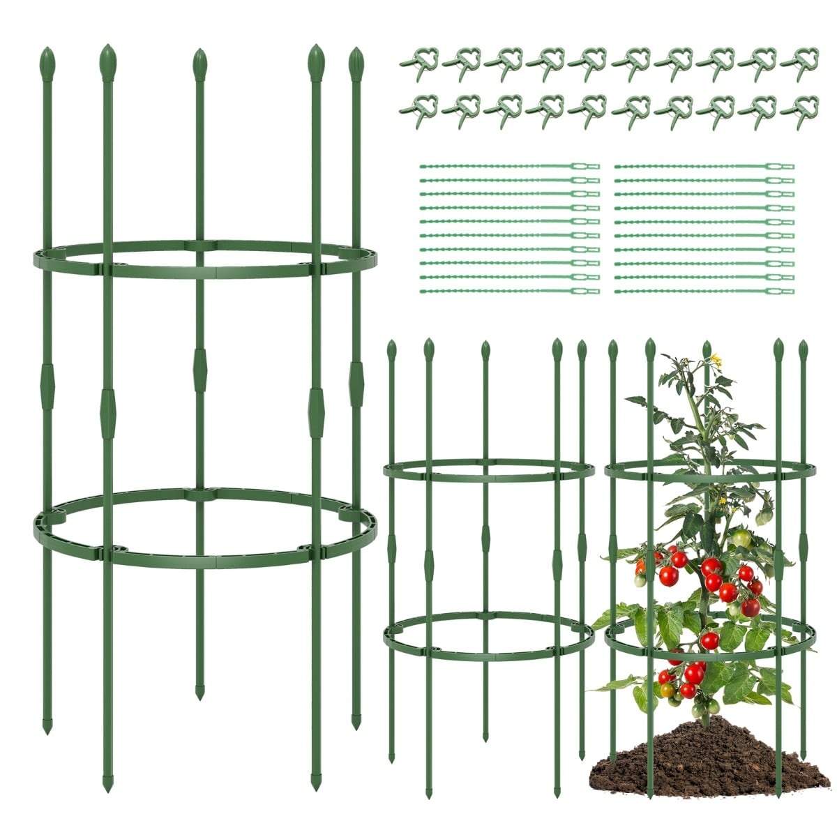 Tomatplantstödset – justerbar höjd, 102 cm hög | Hem & Hobby | Pryloteket