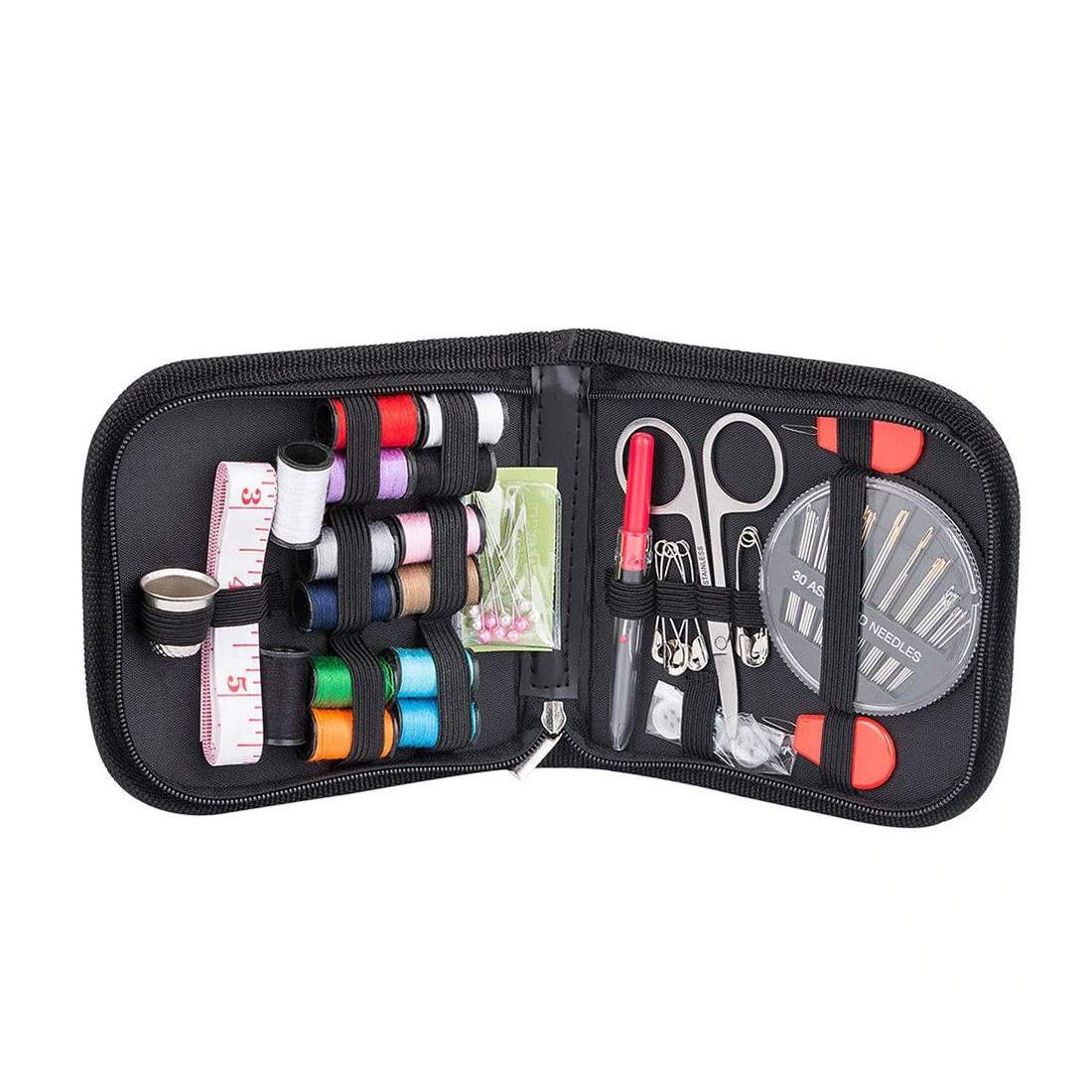 Sy-kit i resestorlek, Svart | Hem & Hobby - Hem & Hushåll - Textil | Pryloteket