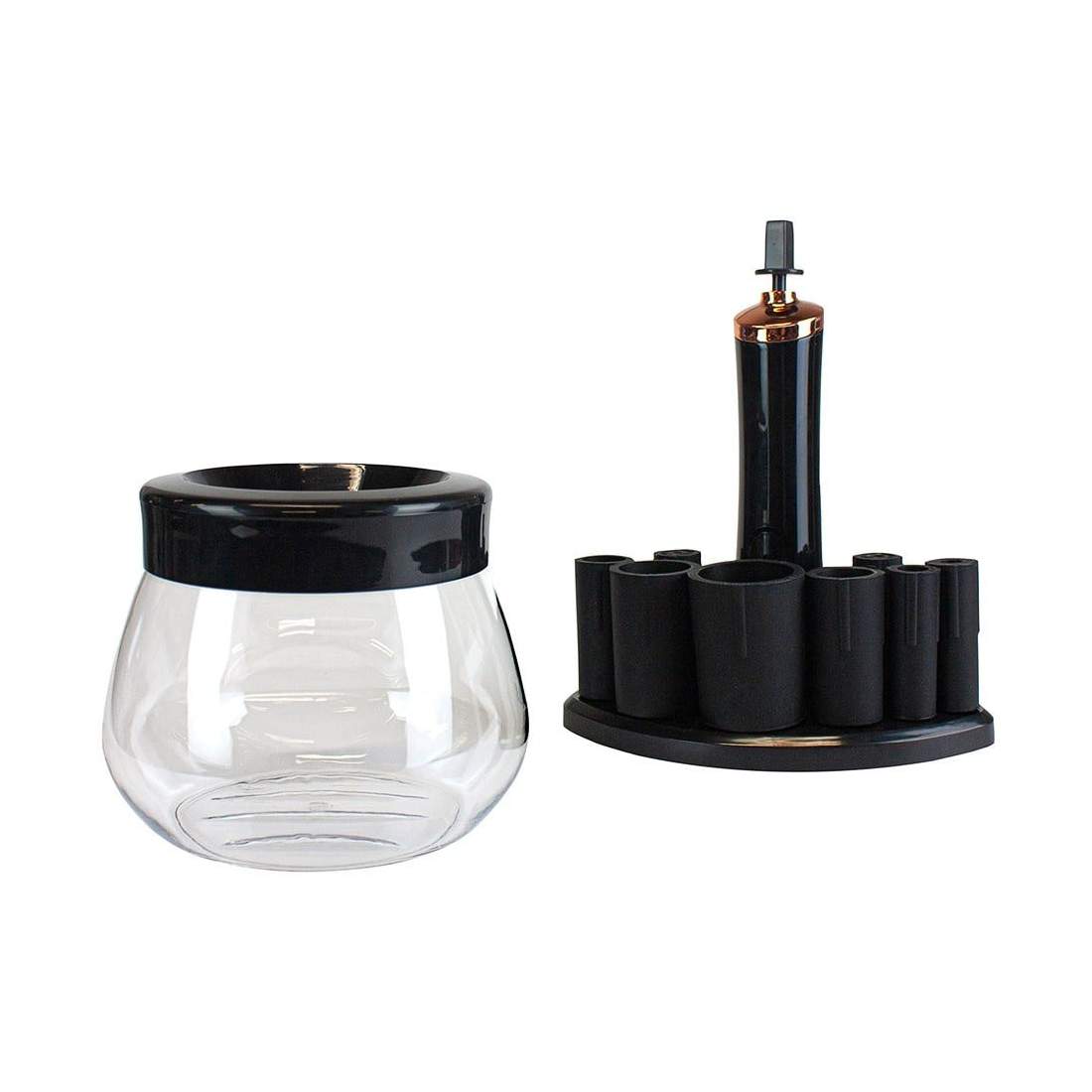 Sminkborstrengörare, Svart | Hälsa & Skönhet - Smink & Tillbehör - Sminkborstar & Tillbehör | Pryloteket