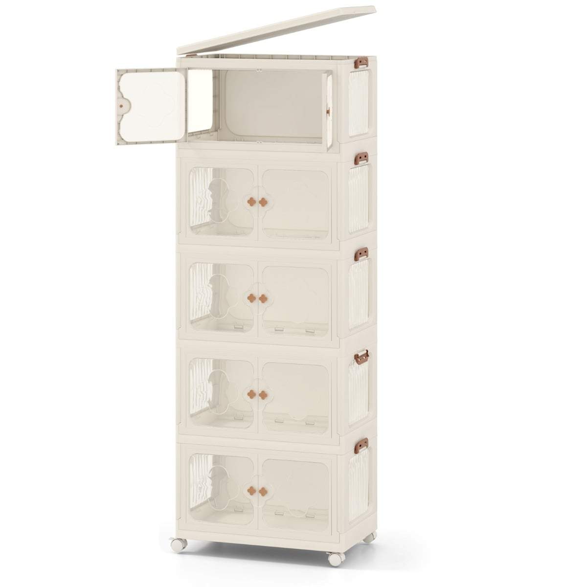 Hopfällbar förvaringslåda med hjul, 265 liters kapacitet | Hem & Hobby | Pryloteket