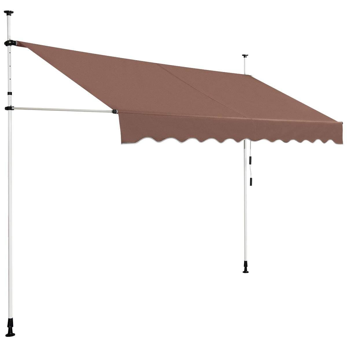 Utdragbar markis 300 cm – UV-resistent, justerbar höjd | Hem & Hobby | Pryloteket