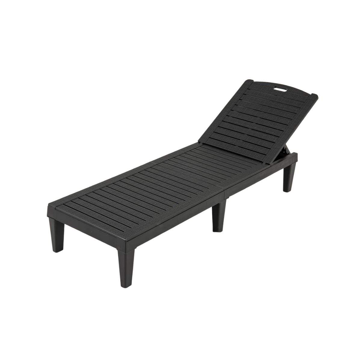 Justerbart svart solsängset för utomhusbruk – väderbeständigt, 2-pack | Hem & Hobby | Pryloteket