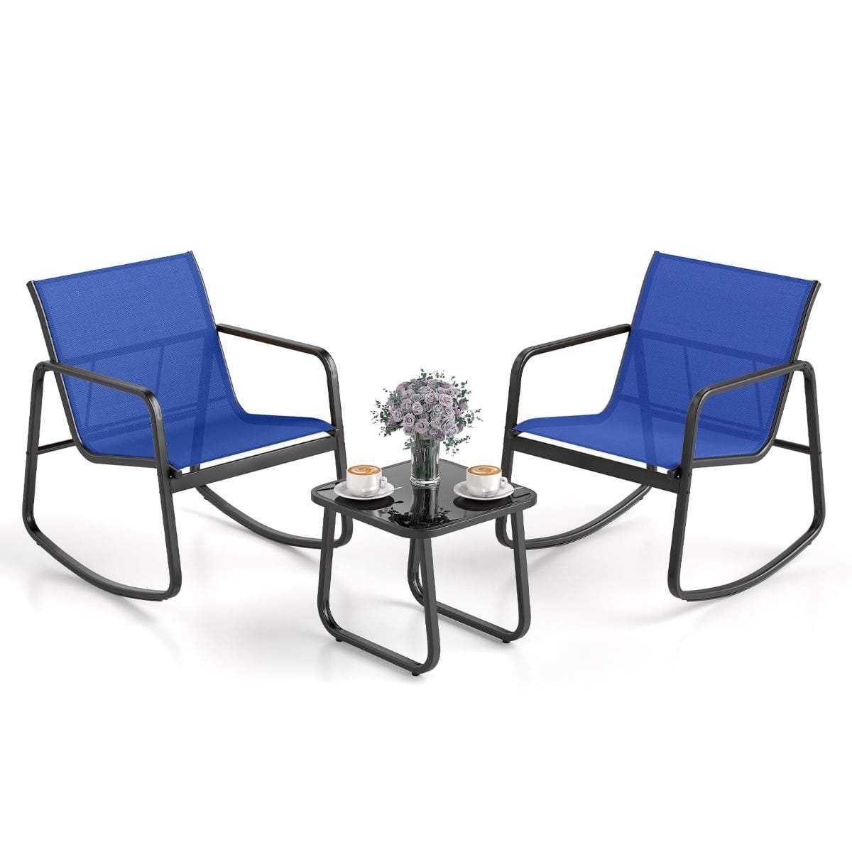 3-delat set för utemöbler – gungstolar och bord | Hem & Hobby | Pryloteket