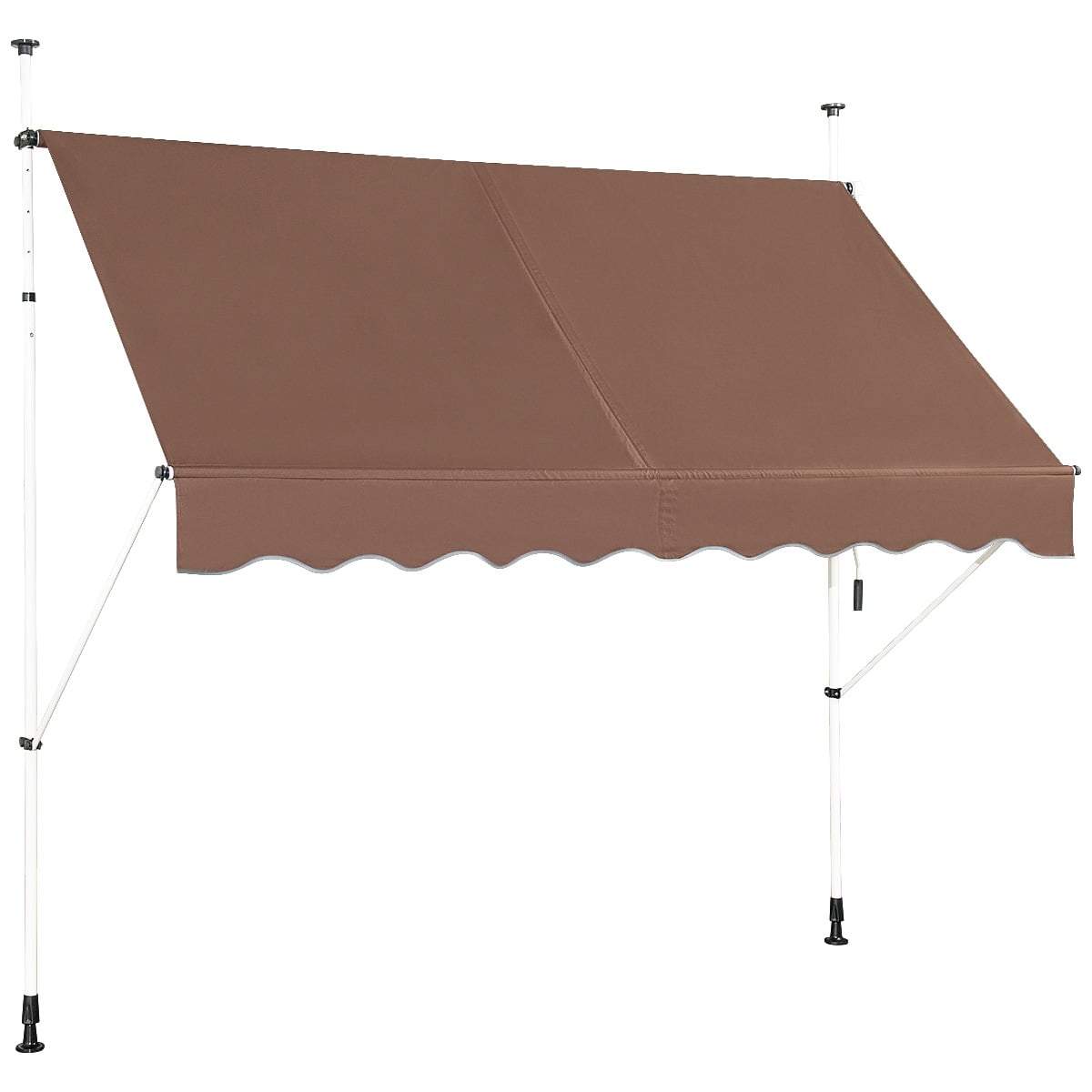 Utdragbar balkongmarkis 250 cm – UV-resistent, justerbar höjd | Hem & Hobby | Pryloteket
