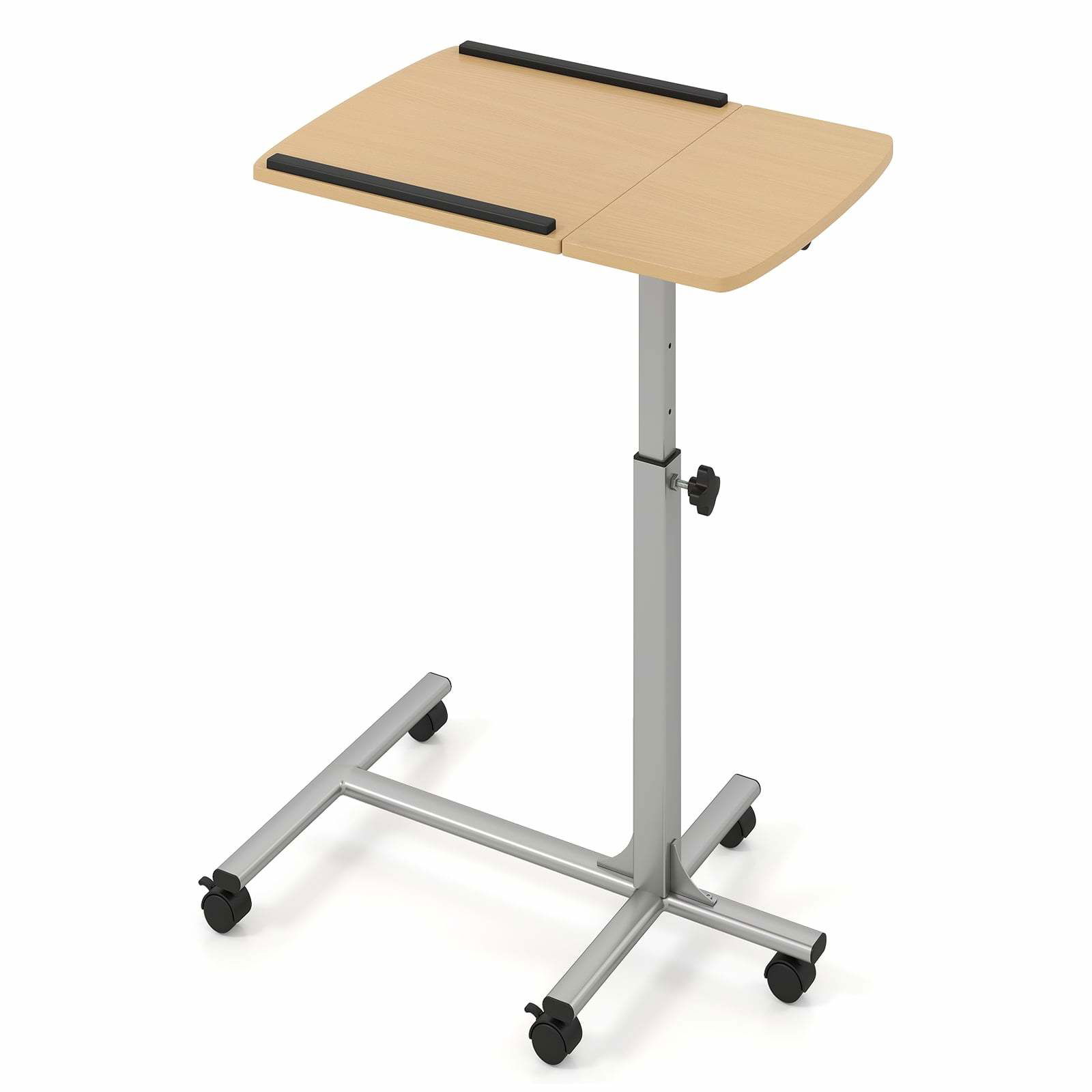 Justerbart laptopbord med hjul – Höjd- och vinkelanpassningsbart | Hem & Hobby | Pryloteket