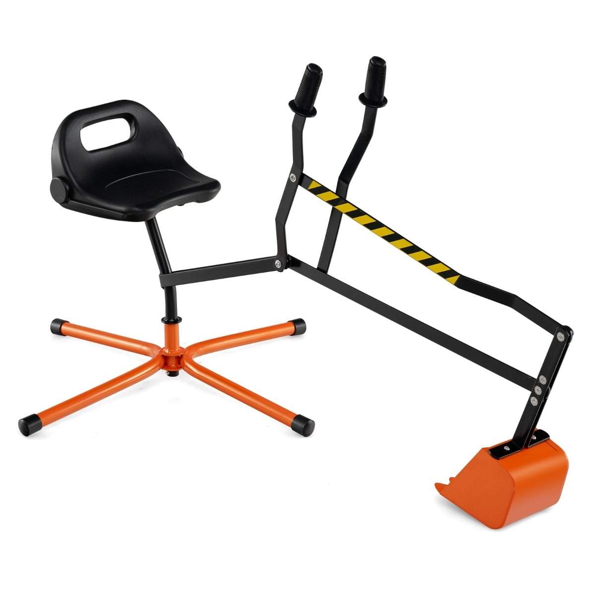 360 graders roterande åkgrävare för barn – metall, orange | Hem & Hobby | Pryloteket