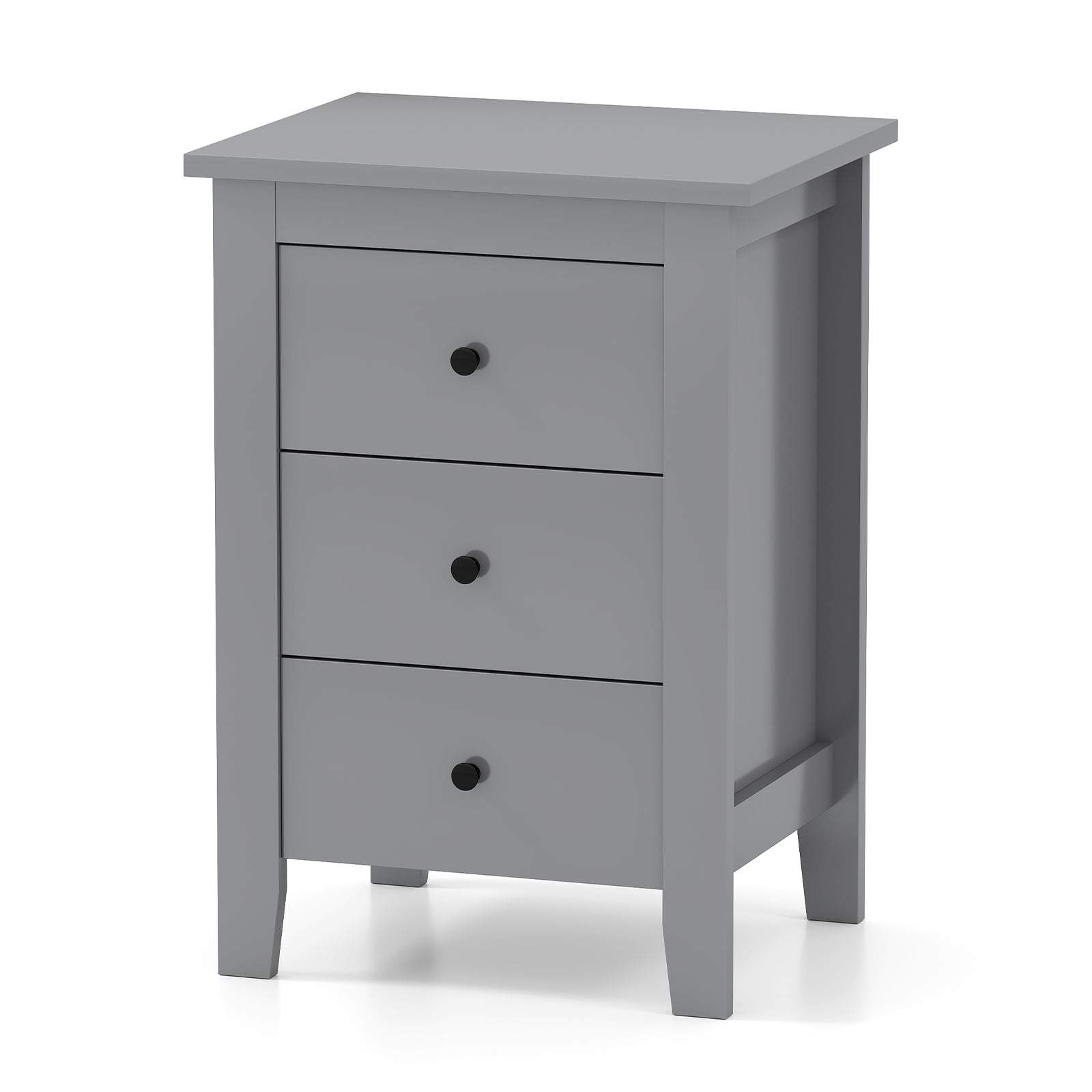 Natbord med 3 skuffer – Rummelig opbevaring, robust design