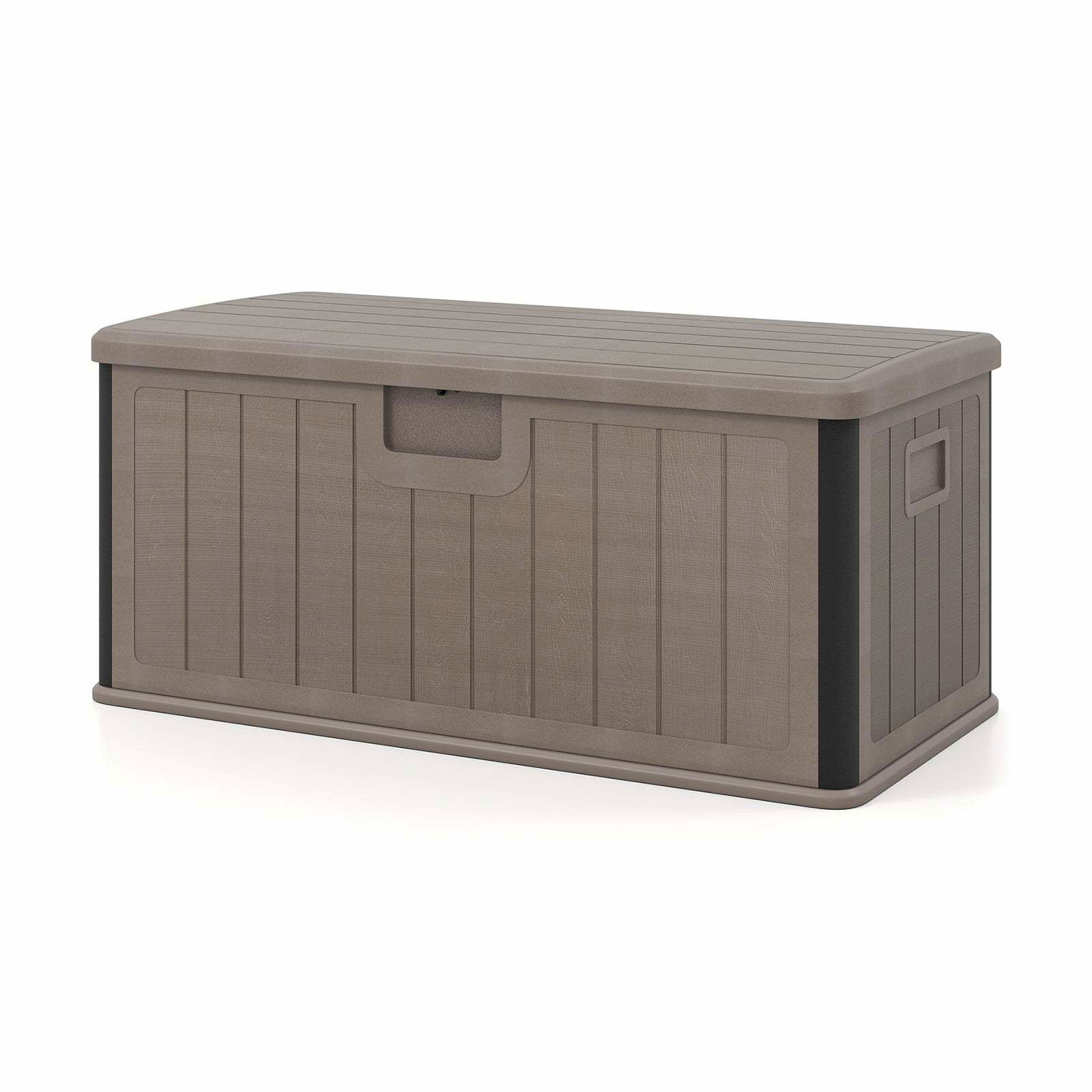 Förvaringslåda för utomhusbruk, 378L vattentät HDPE med låsbart lock | Hem & Hobby | Pryloteket