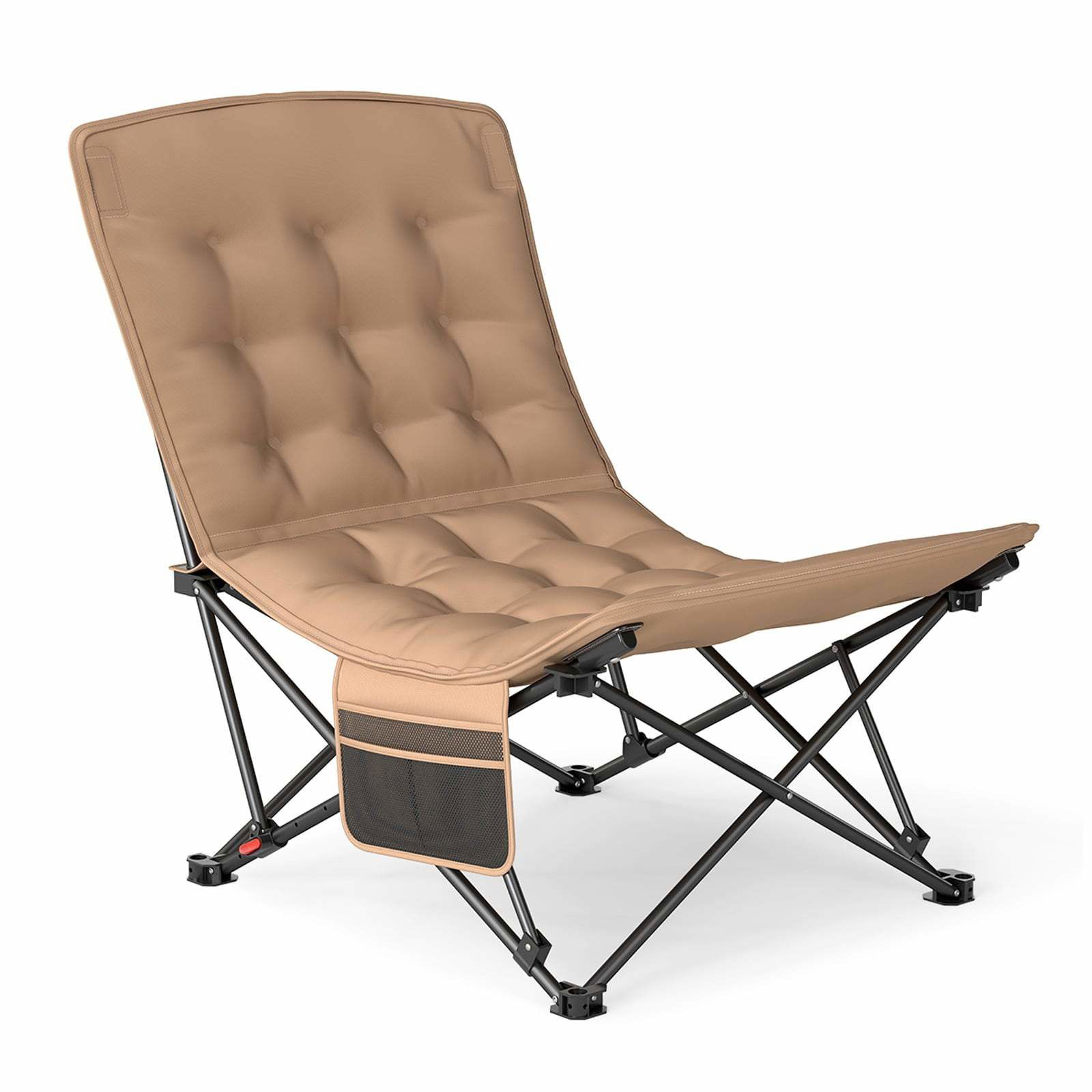 Hopfällbar campingstol – justerbart ryggstöd, 225 kg kapacitet | Hem & Hobby | Pryloteket