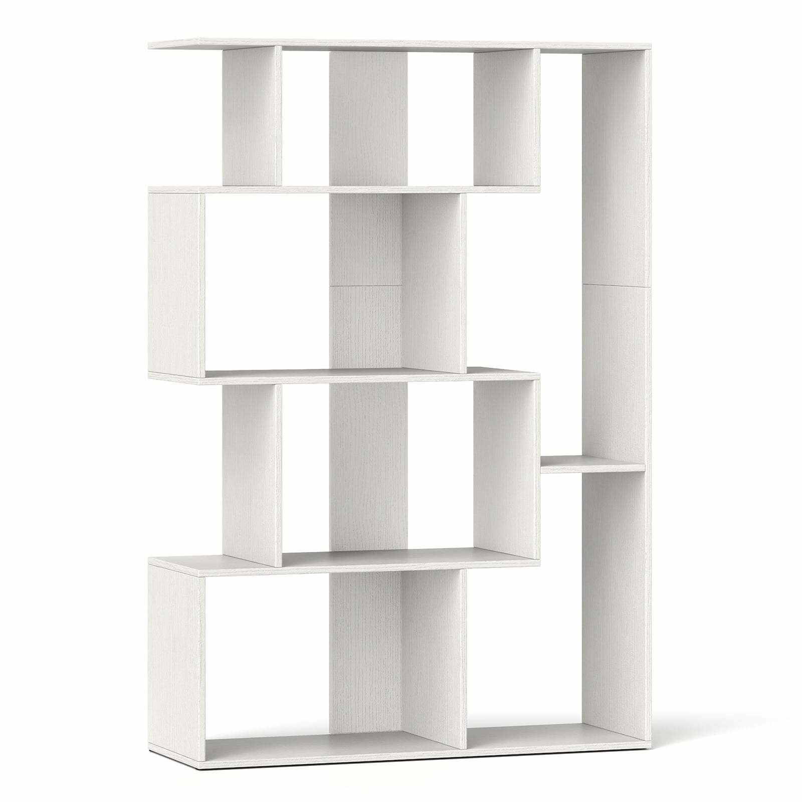 Vit bokhylla med 6 kubiska kuber – Modern design, tippskydd | Hem & Hobby | Pryloteket