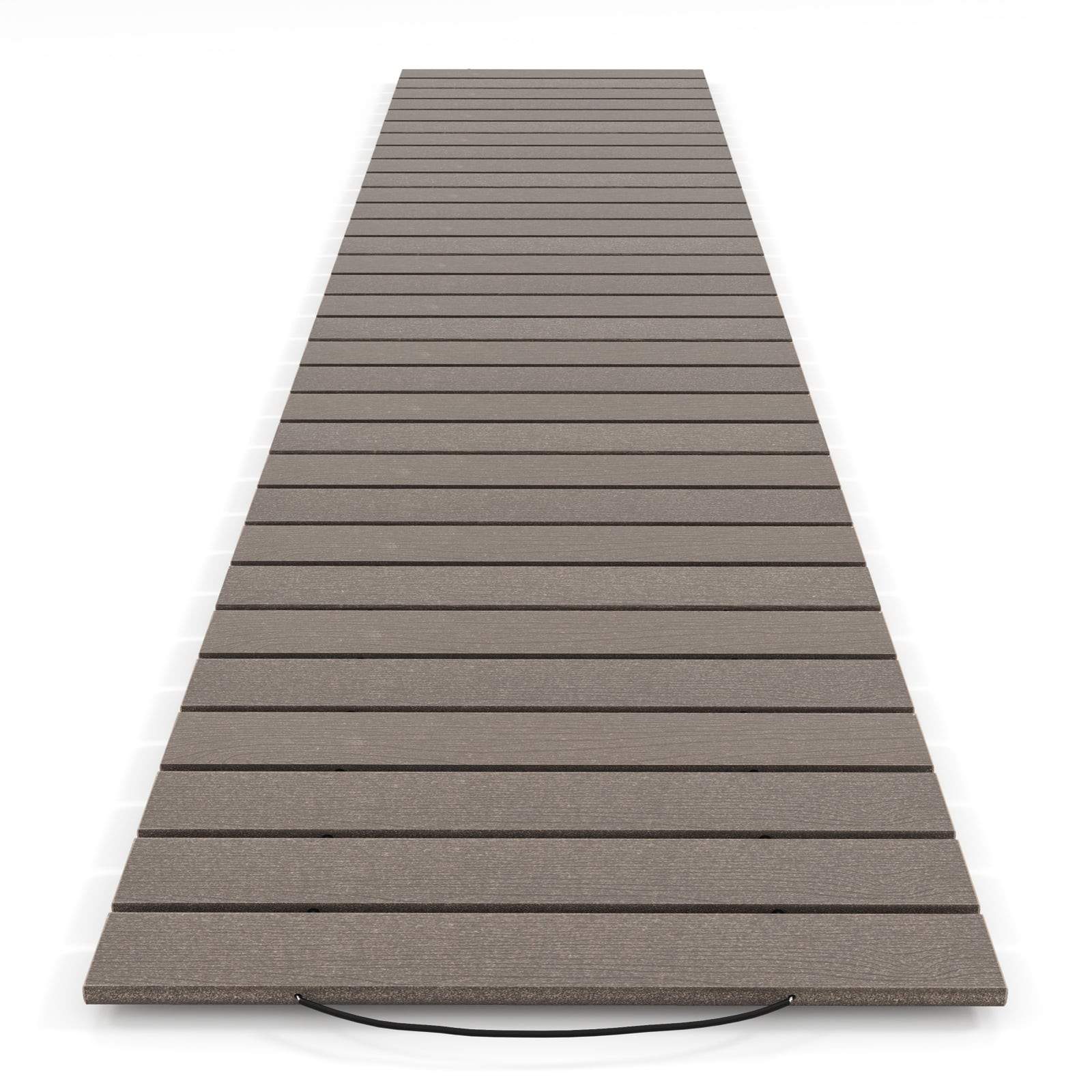 Oprullbar HDPE havesti – Vejrbestandig, Skridsikker, 242x55cm