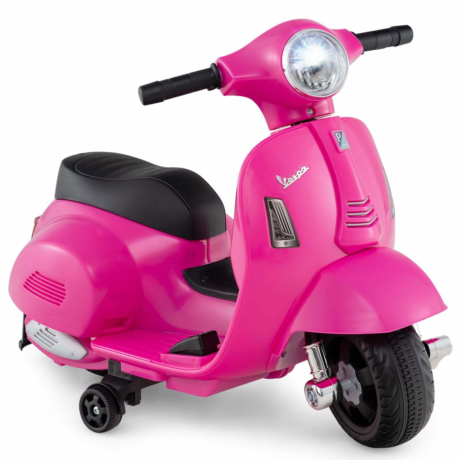 Børne 6V Elmotorcykel – LED, 30W Motor, Pink