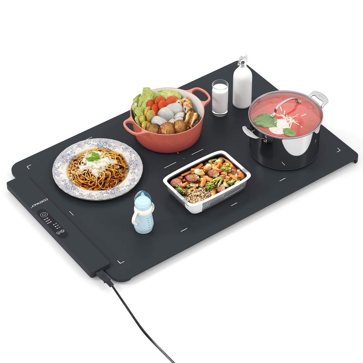 Elektrisk silikonmatta för mat – snabb uppvärmning, bärbar | Hem & Hobby | Pryloteket