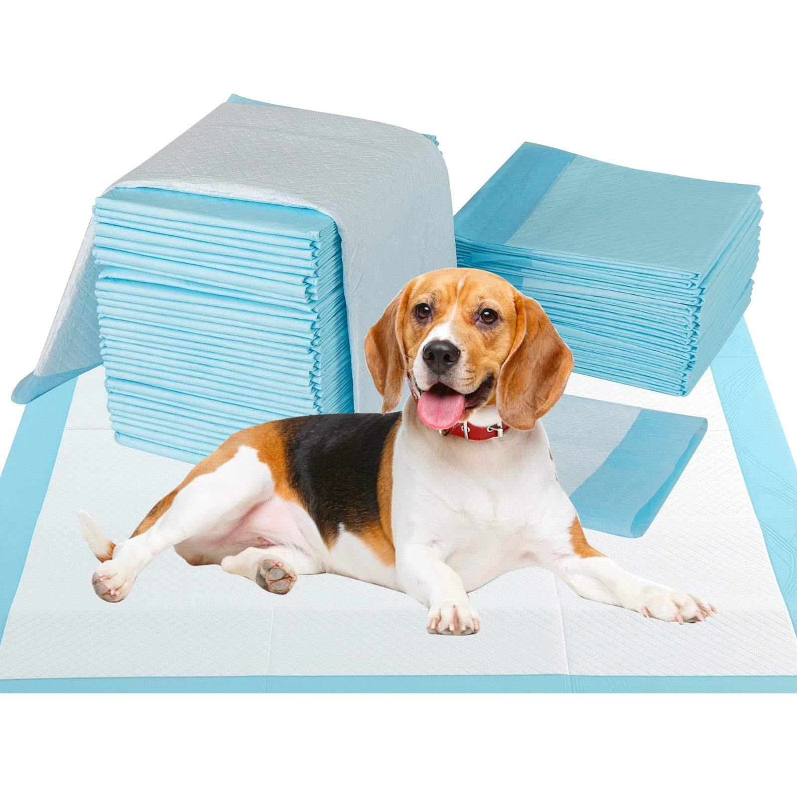 Hundetræningsmåtter – Lækagesikre, 6-lags, 90x60 cm, 150 stk.