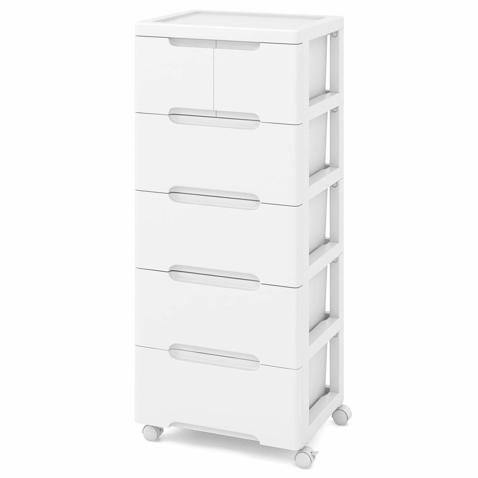 Rullande förvaringsskåp med 6 lådor – Mobilt och hållbart | Hem & Hobby | Pryloteket