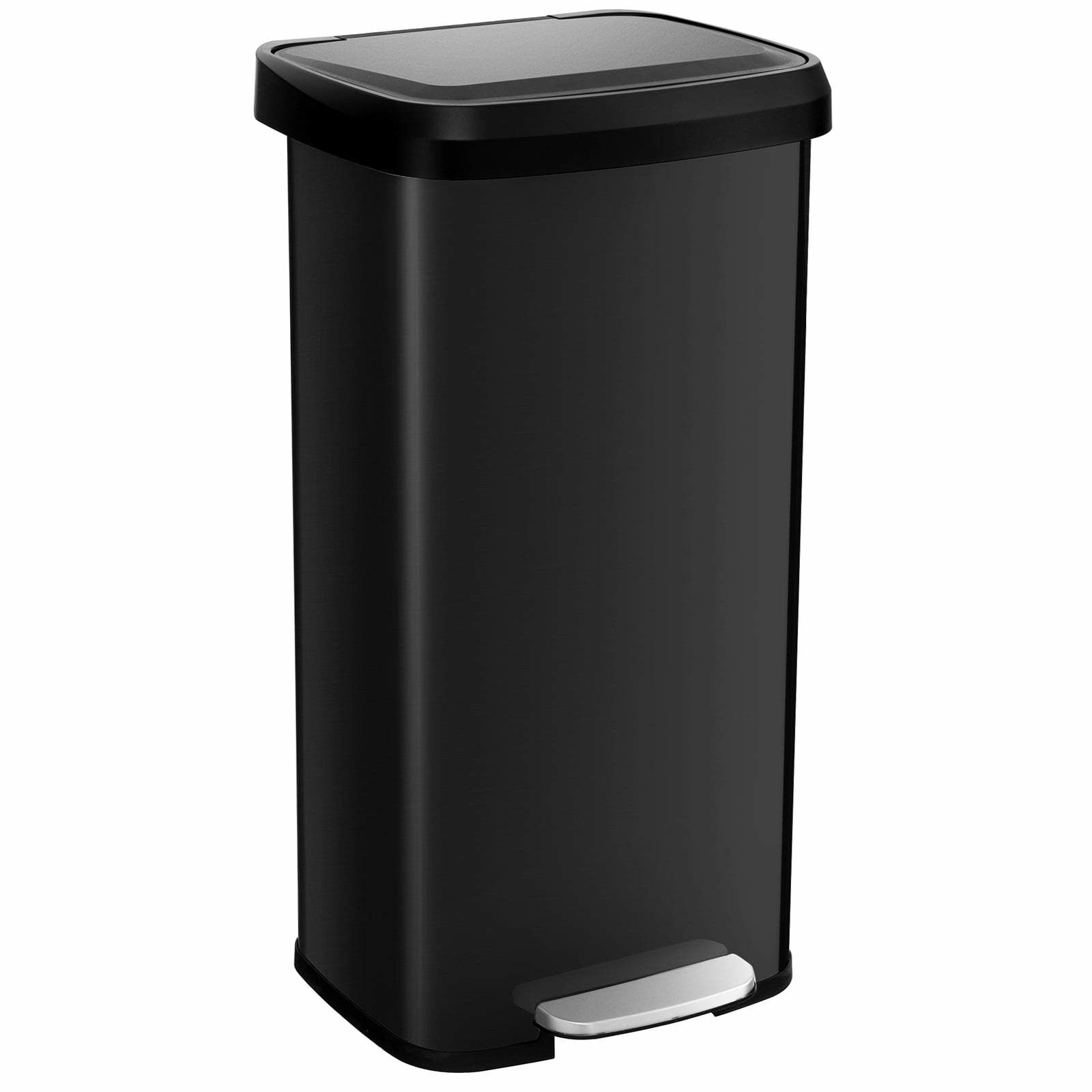 68L sort køkkenaffaldsspand – blød lukning, lugtkontrol