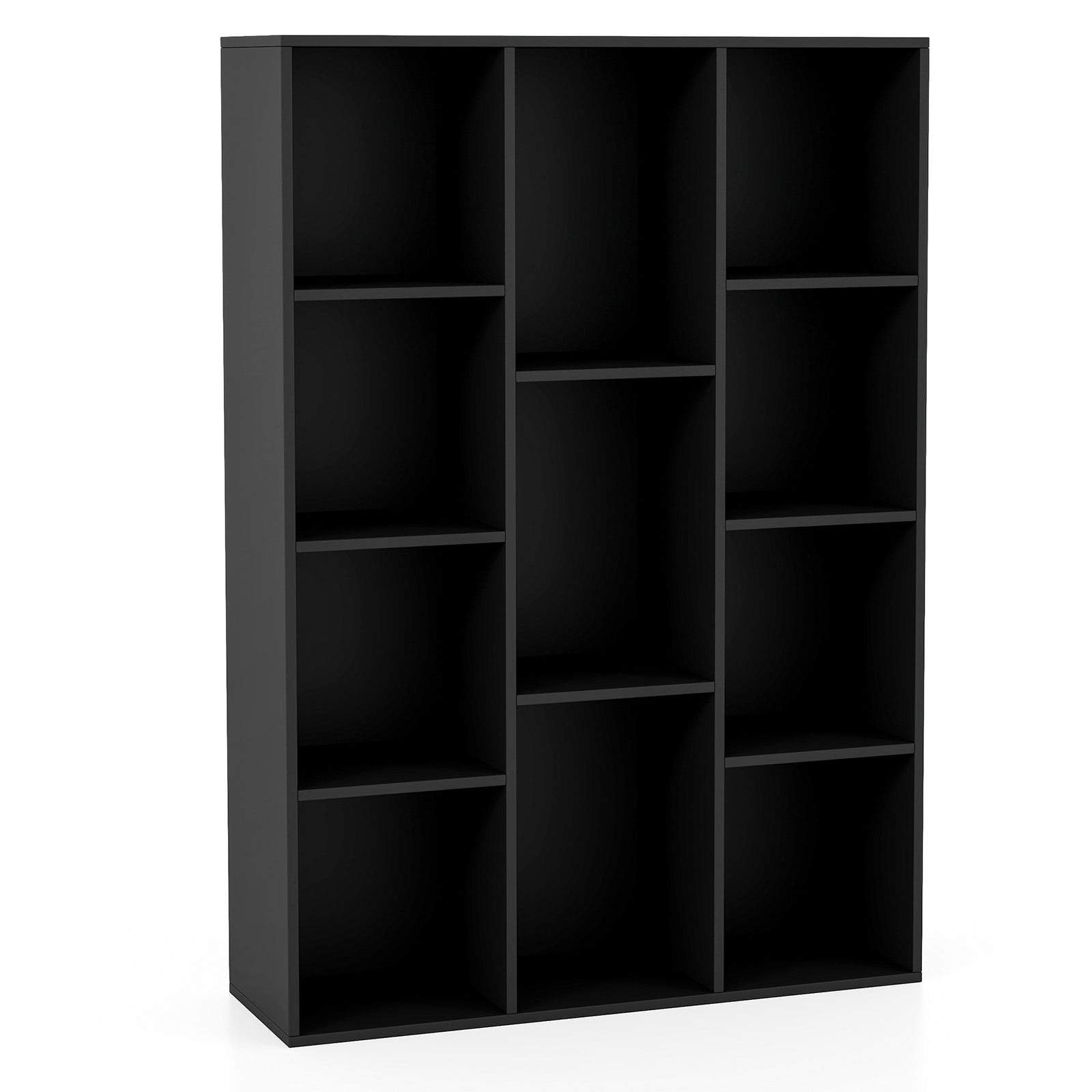 Bokhylla med 11 kuber – svart, 74x24x106 cm, mångsidig förvaring | Hem & Hobby | Pryloteket