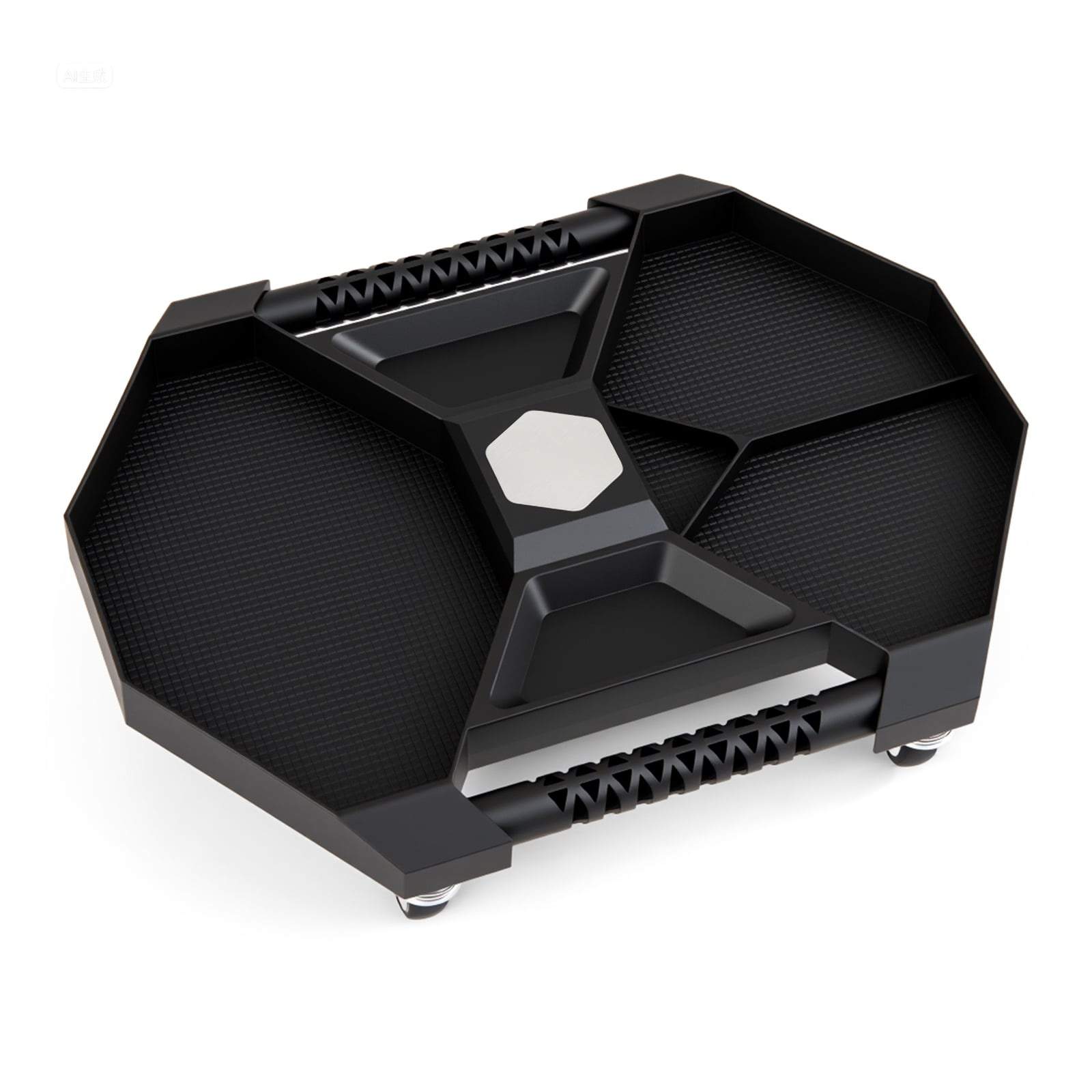 Mobil værktøjskrybevogn med drejehjul – 135 kg kapacitet